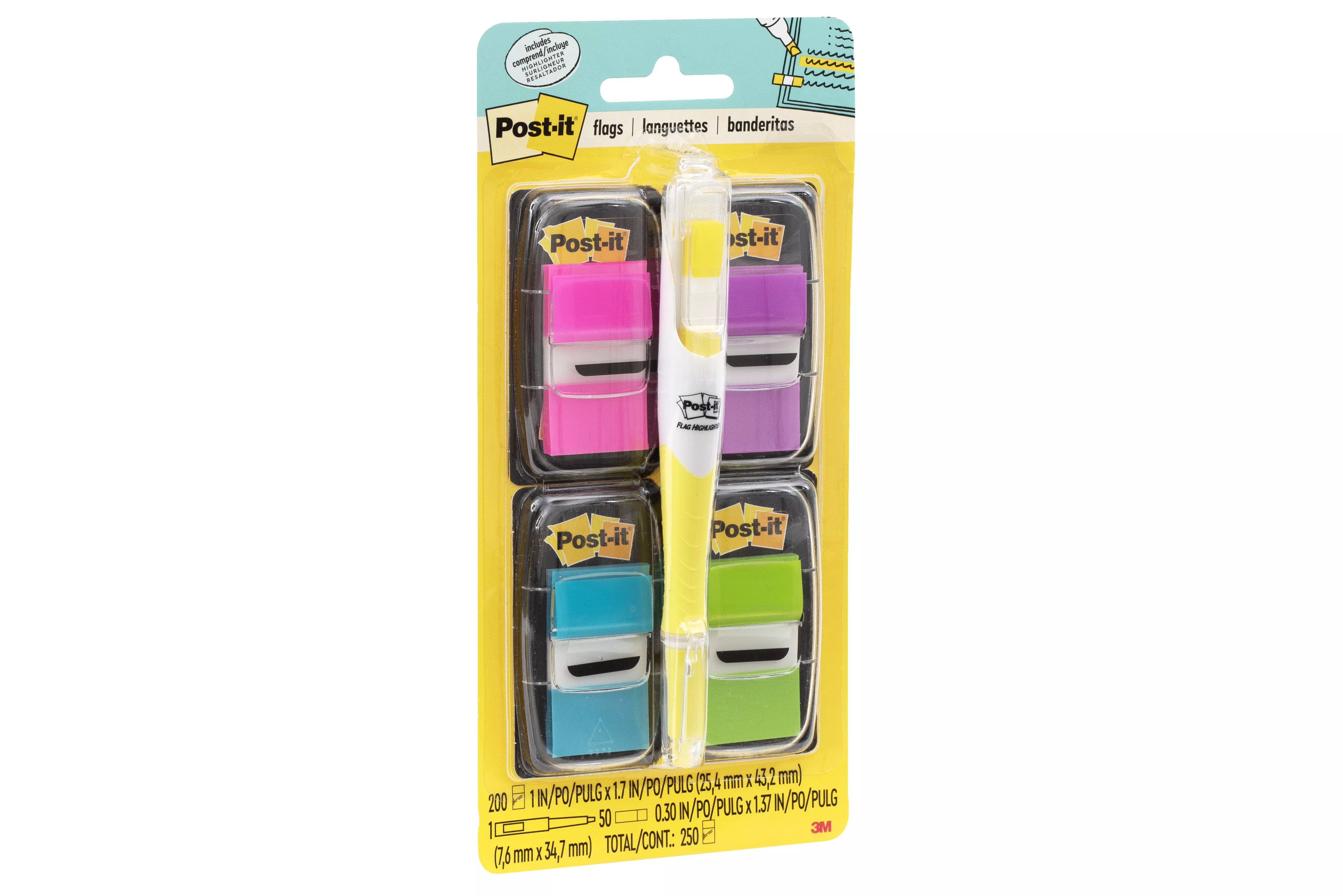 SKU 7100046821 | Post-it® Flags 680-PPBGVA