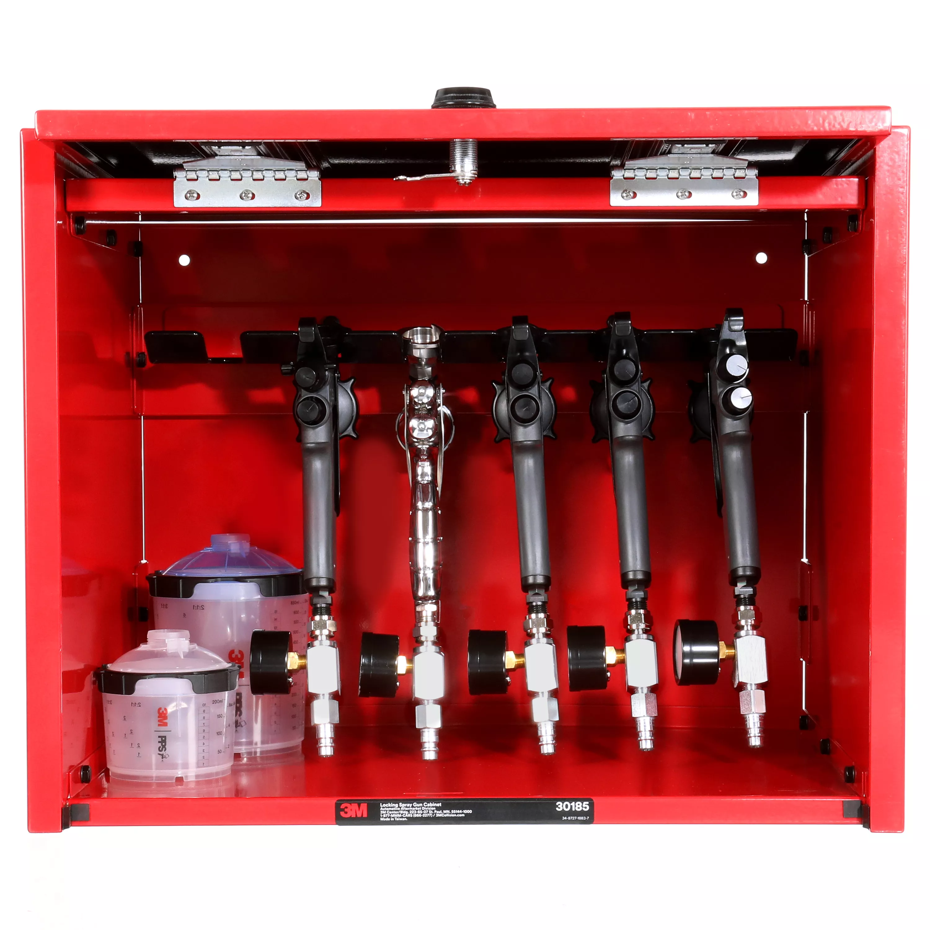 SKU 7100253461 | 3M™ Locking Spray Gun Cabinet 30185