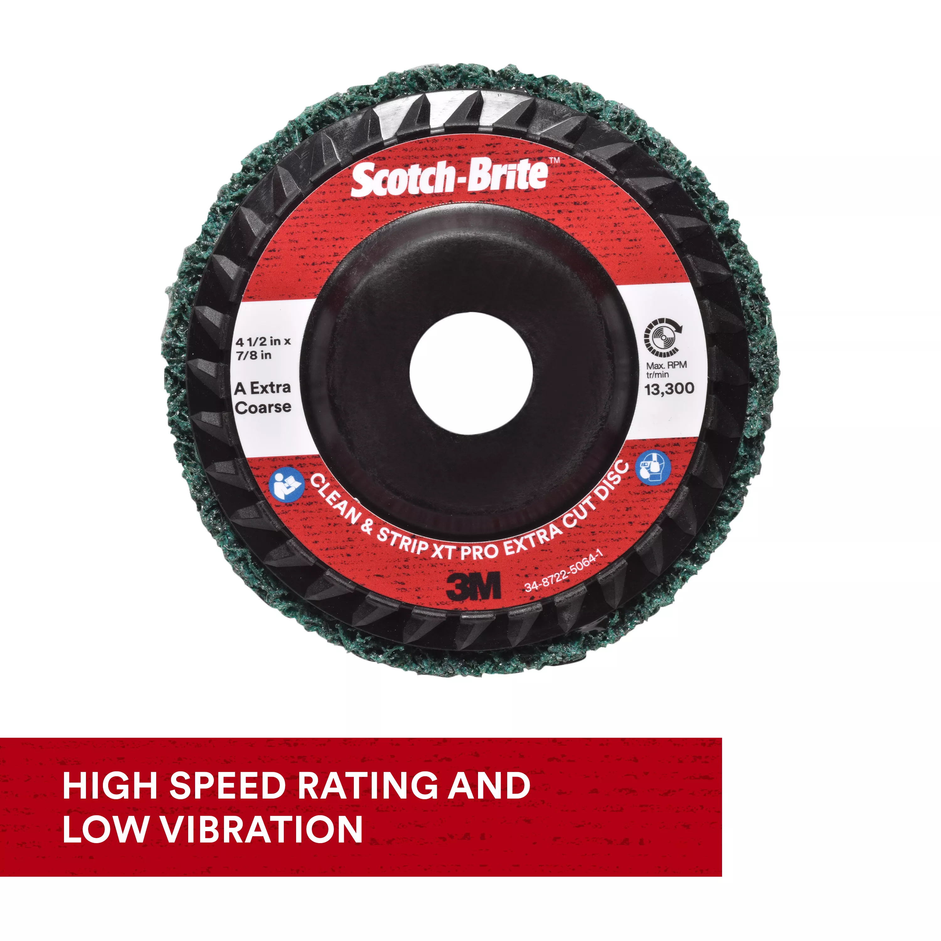 SKU 7100175515 | Scotch-Brite™ Clean and Strip XT Pro Extra Cut Disc