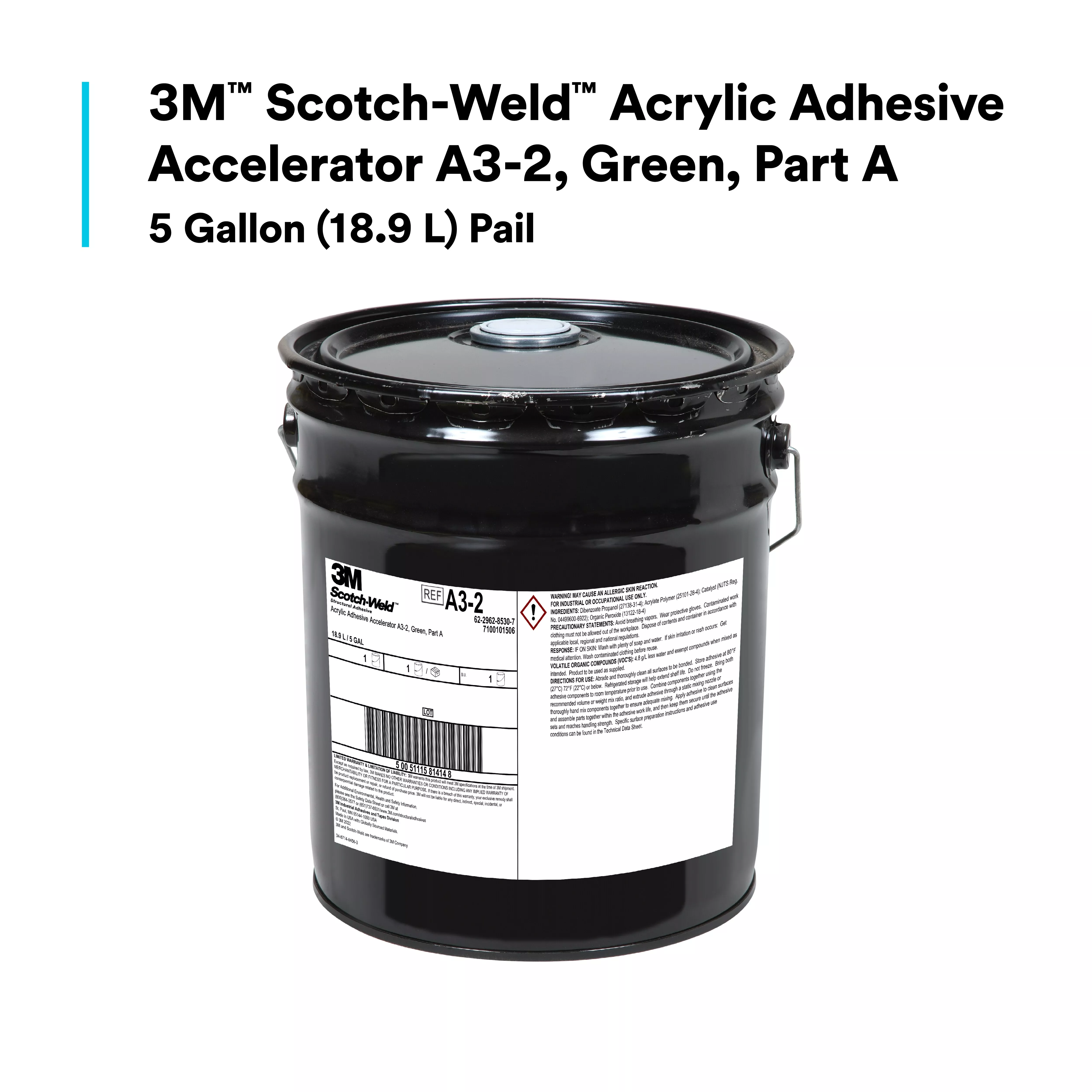 UPC 00051115814143 | 3M™ Scotch-Weld™ Acrylic Adhesive Accelerator A3-2