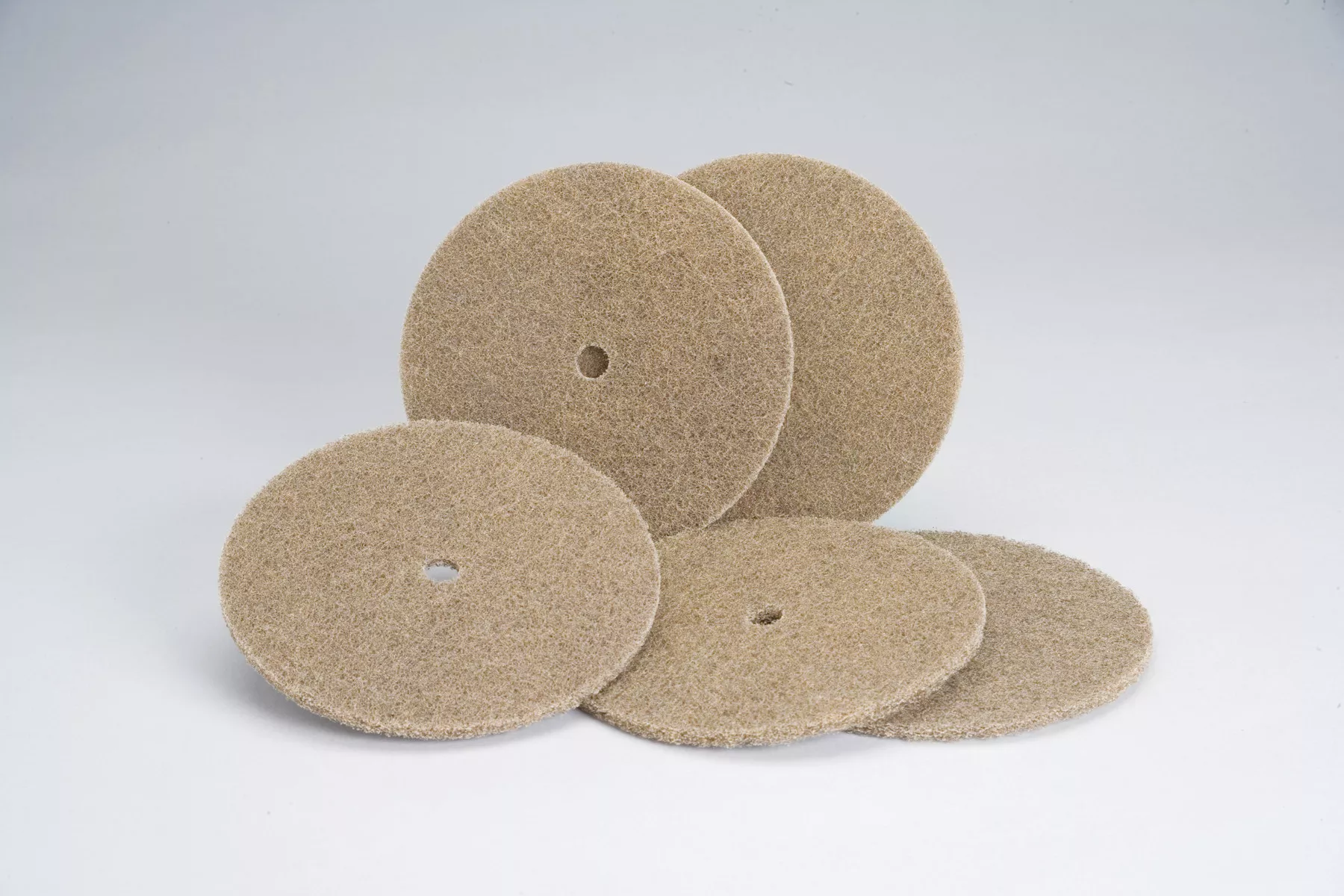 Standard Abrasives™ Buff and Blend AP Disc, 873410, 4 in x 1/4 in A MED,
100 ea/Case