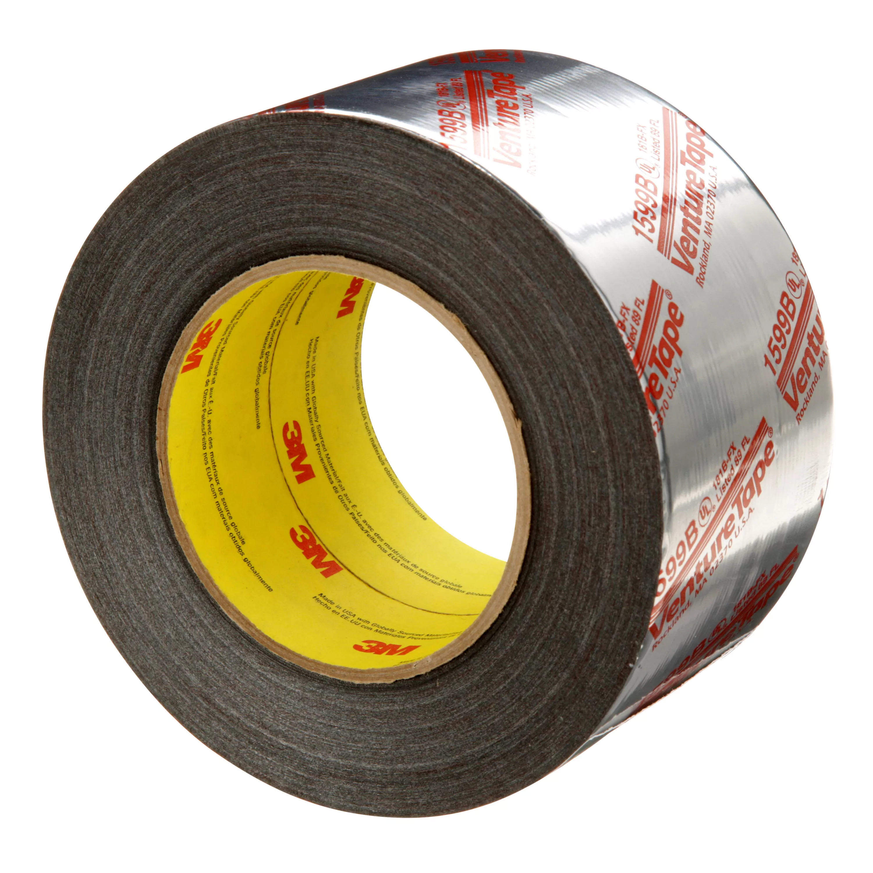 SKU 7100043909 | 3M™ Venture Tape™ UL181B-FX Polypropylene Duct Tape 1599B