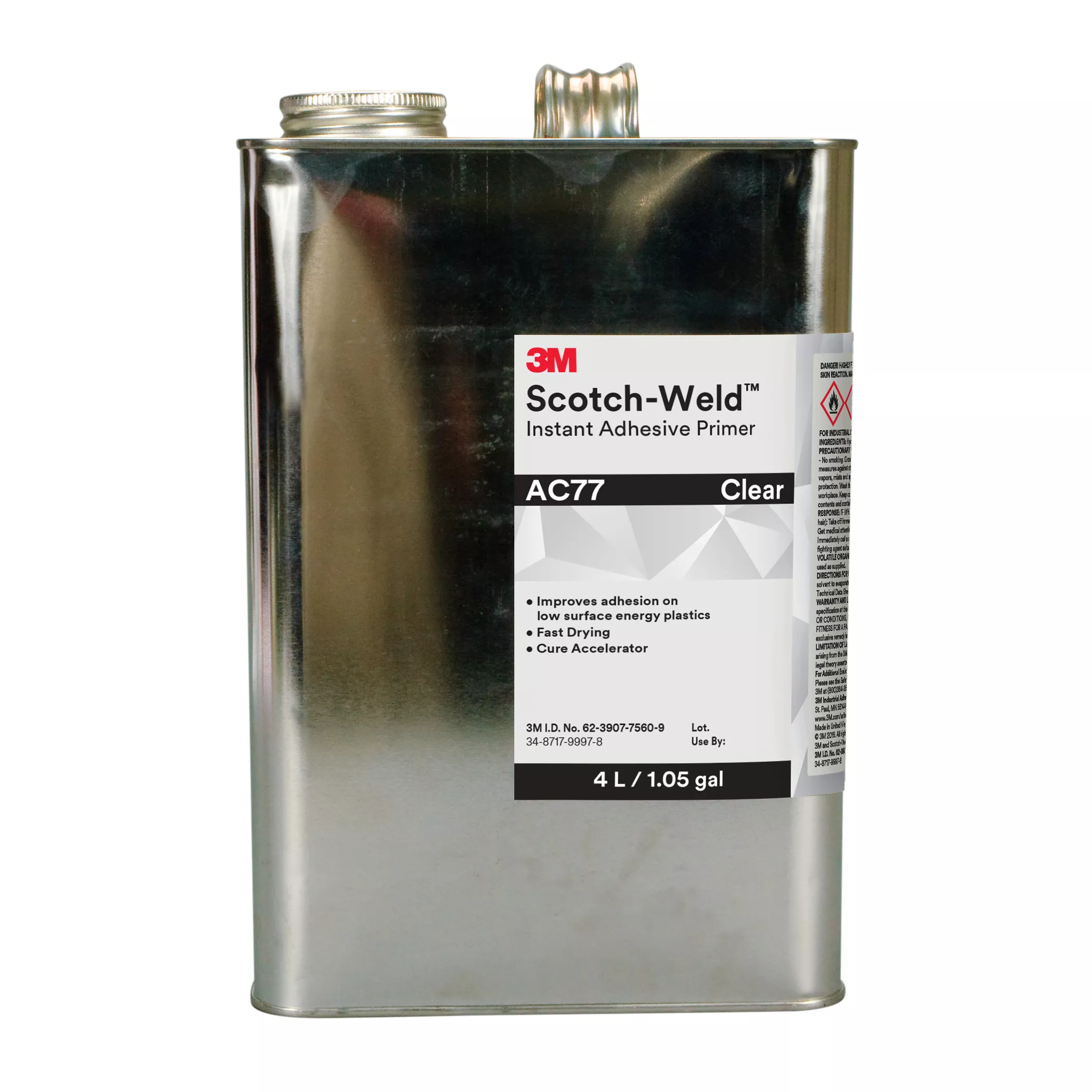 3M™ Scotch-Weld™ Instant Adhesive Primer AC77, 1 Gallon, 1 Can/Case