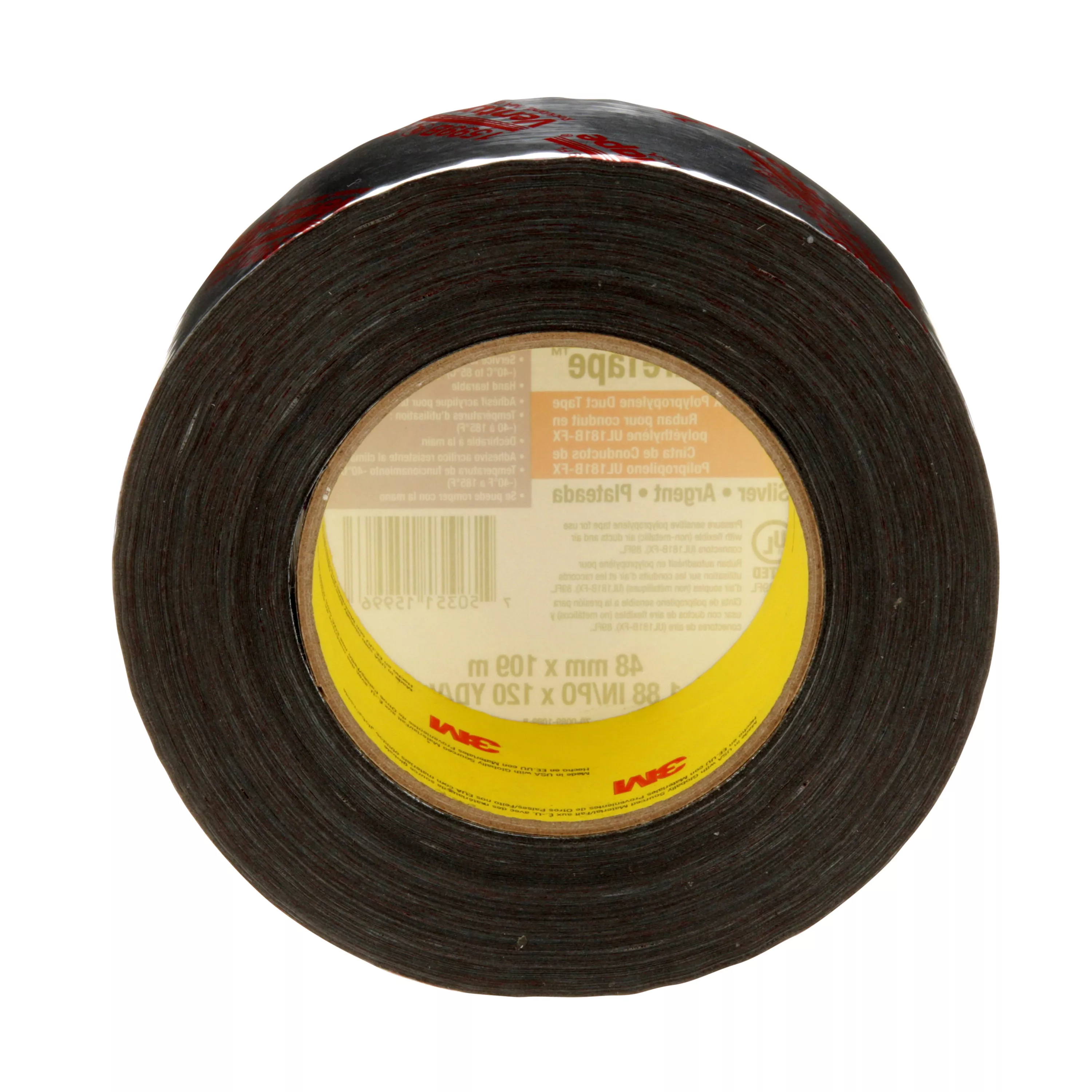 SKU 7100043760 | 3M™ Venture Tape™ UL181B-FX Polypropylene Duct Tape 1599B