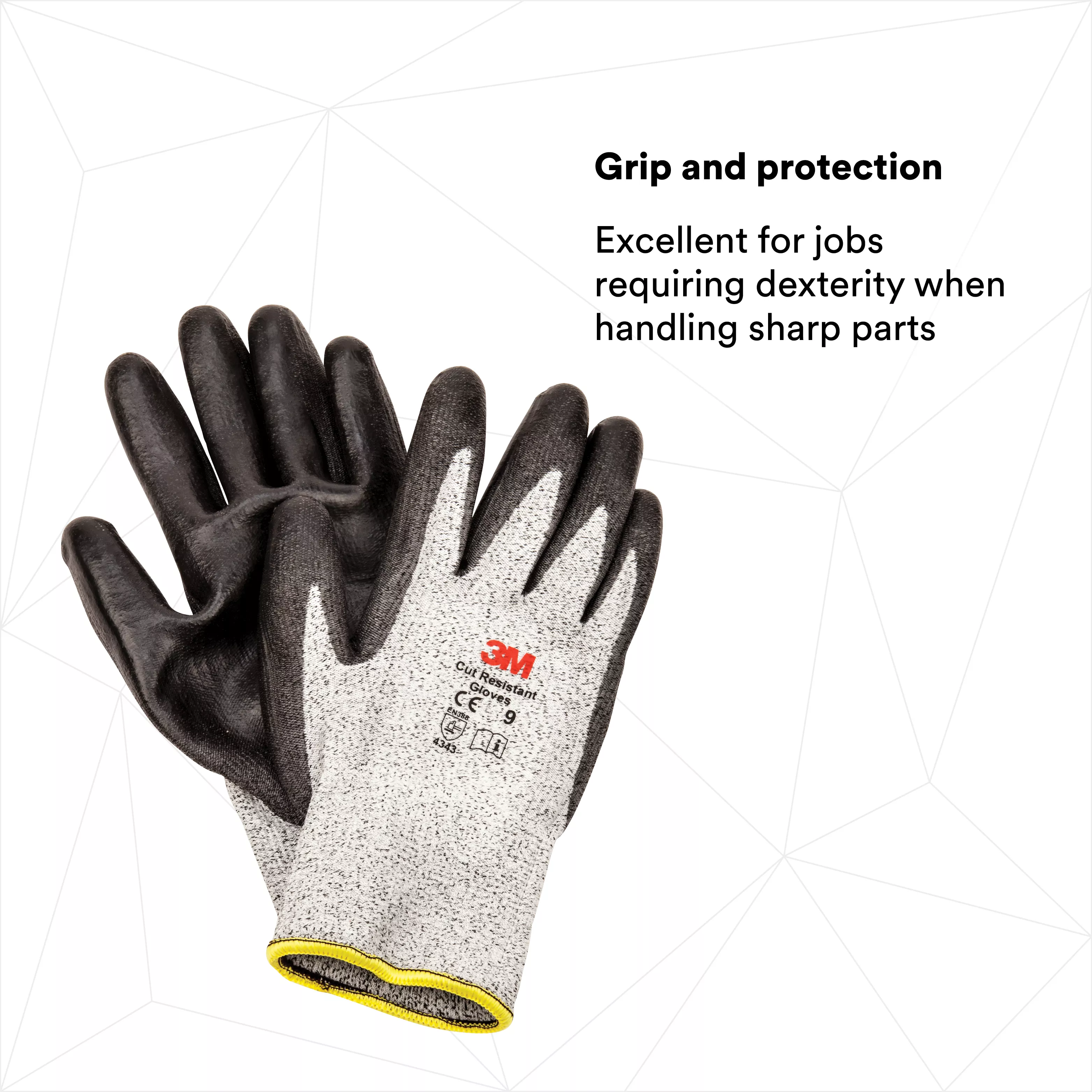 SKU 7100097230 | 3M™ Comfort Grip Glove CGL-CRE