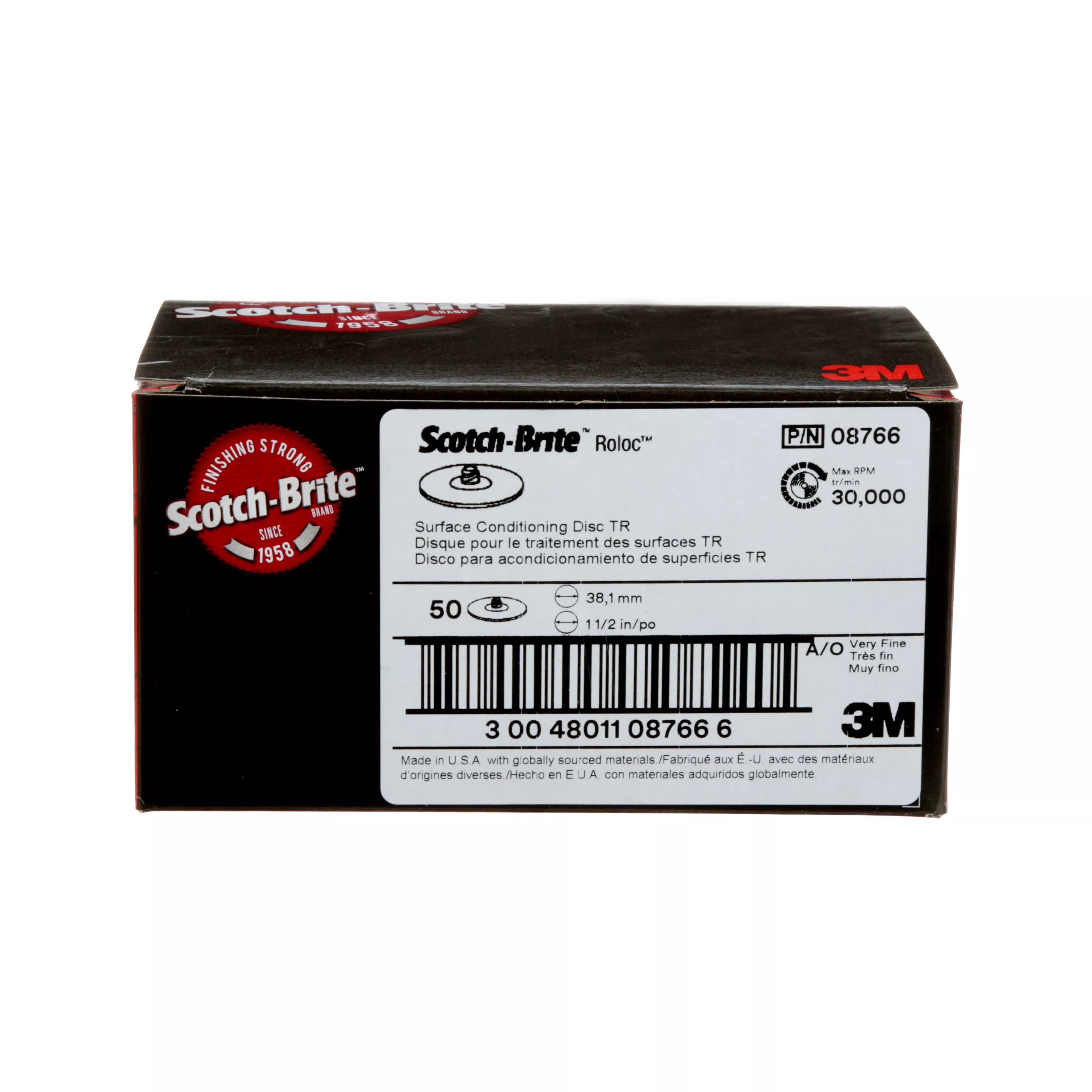 SKU 7000120595 | Scotch-Brite™ Roloc™ Surface Conditioning Disc