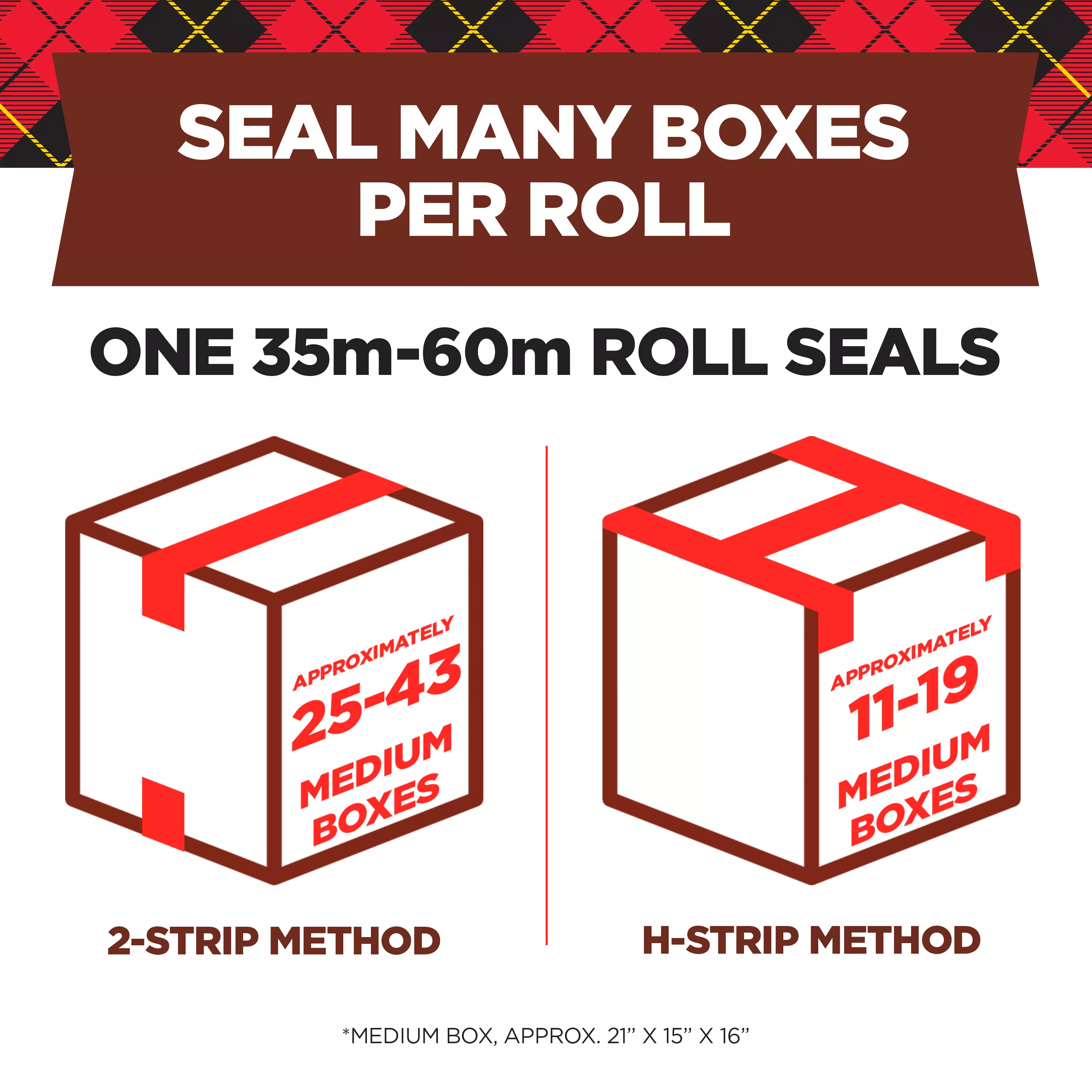 Product Number 3750-CS48 | Scotch® Commercial Grade Shipping Packaging Tape 3750-CS48