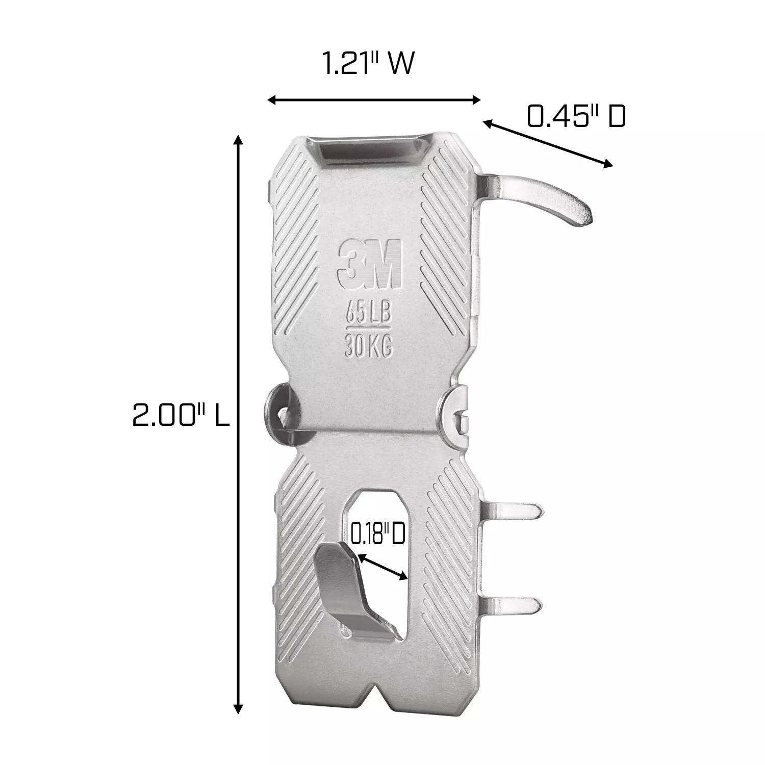 Product Number 3PH65M-1EF | 3M CLAW™ 65lb Drywall Picture Hanger with Spot Marker 3PH65M-1EF