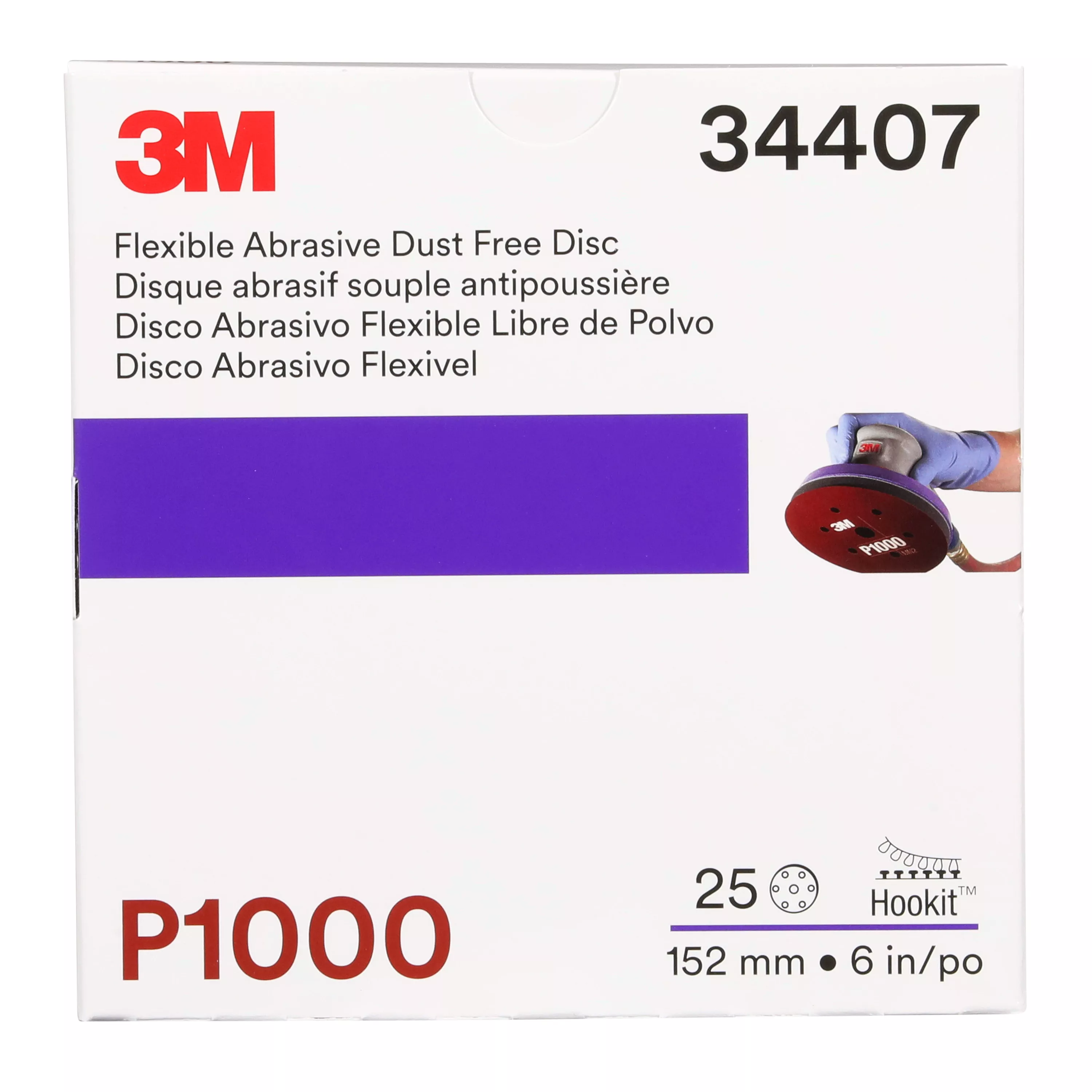 Product Number 270J | 3M™ Hookit™ Flexible Abrasive Disc 270J