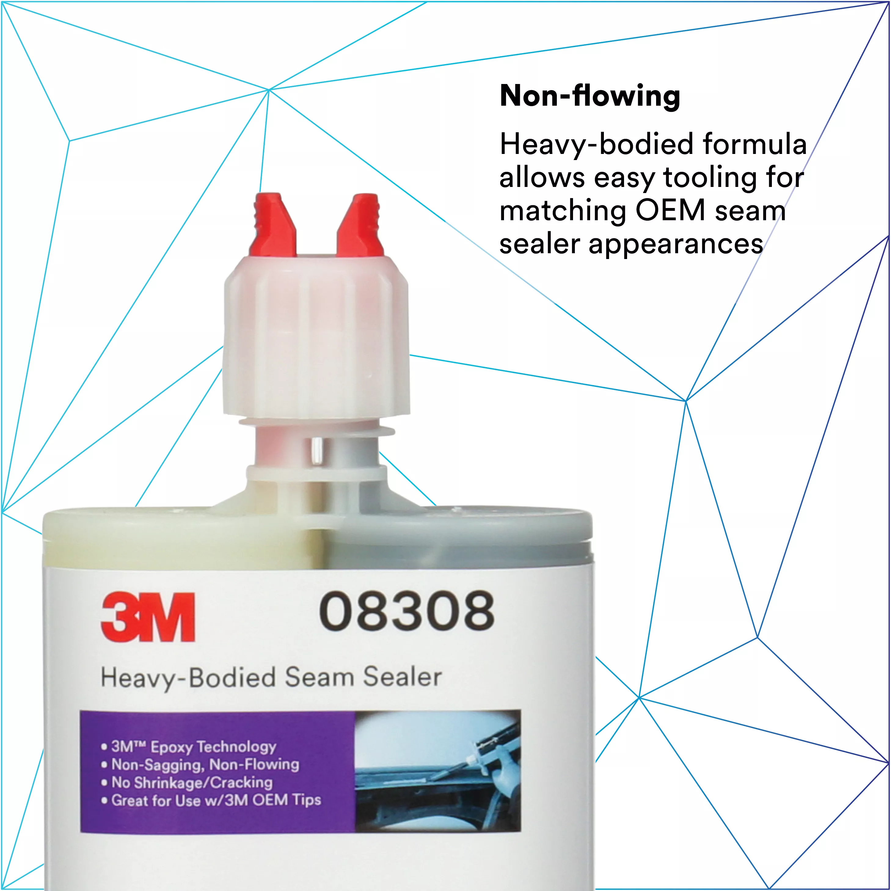 SKU 7000120463 | 3M™ Heavy-Bodied Seam Sealer 08308