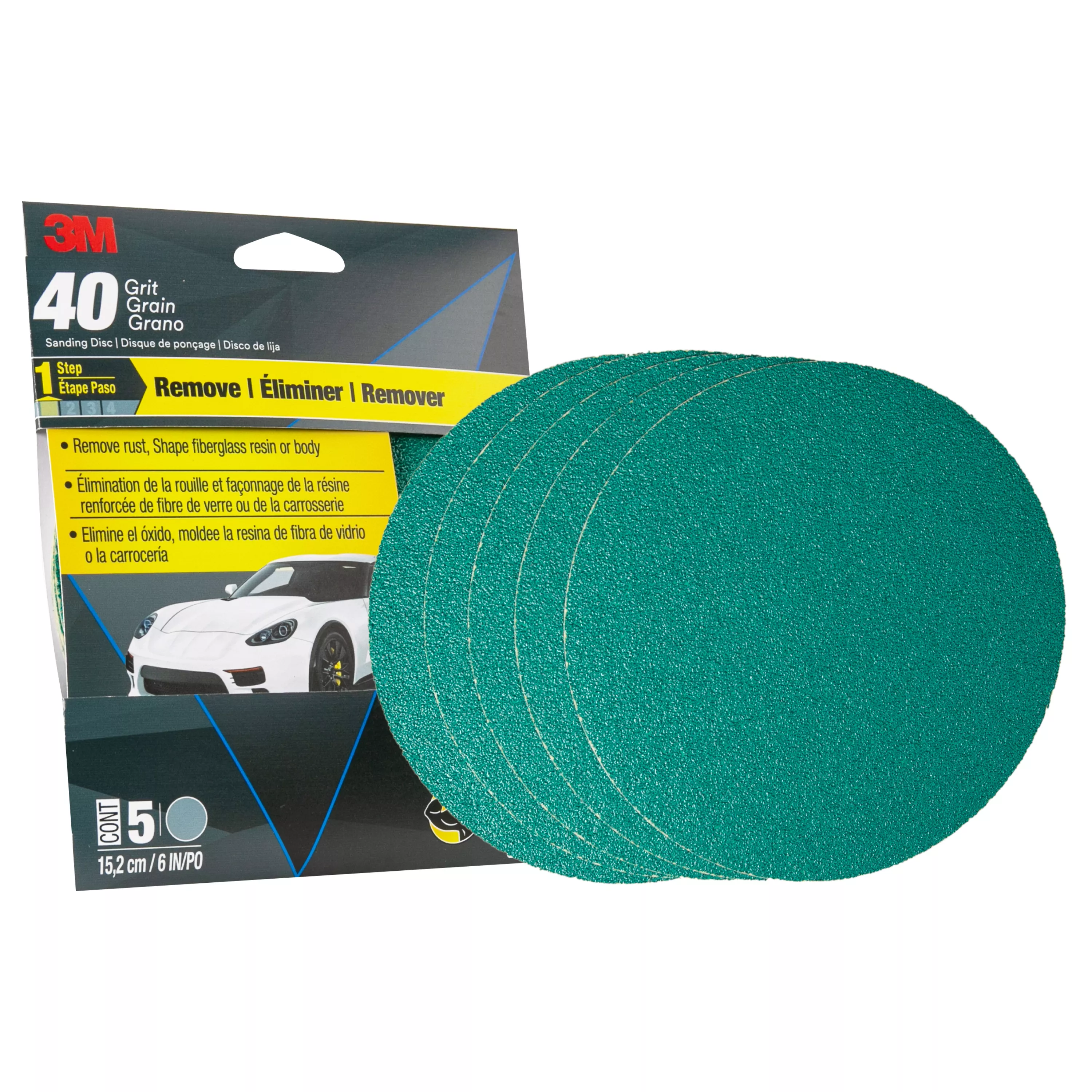 SKU 7010308857 | 3M™ Green Corps™ Sanding Disc with Stikit™ Attachment