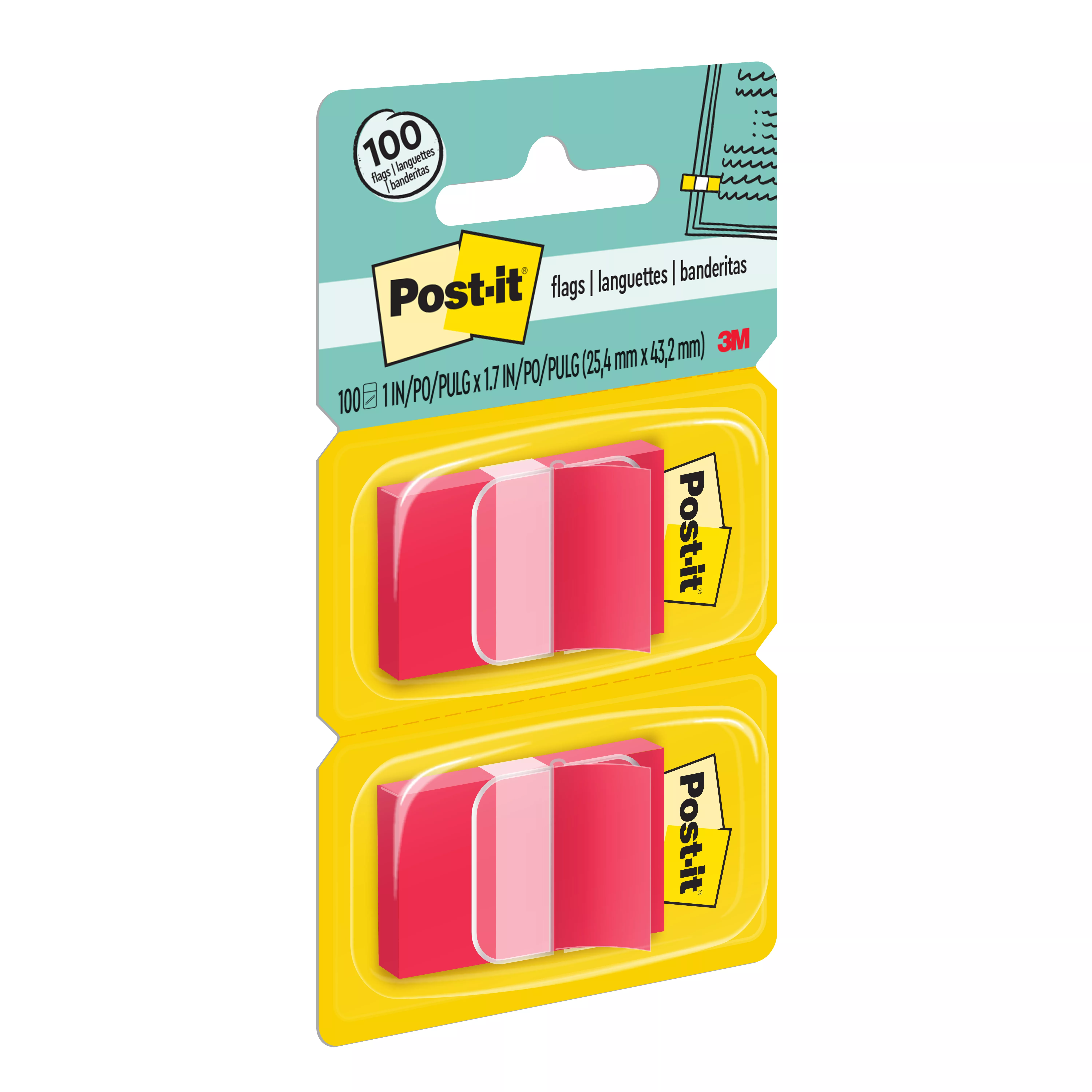 SKU 7000052456 | Post-it® Flags 680-RD2