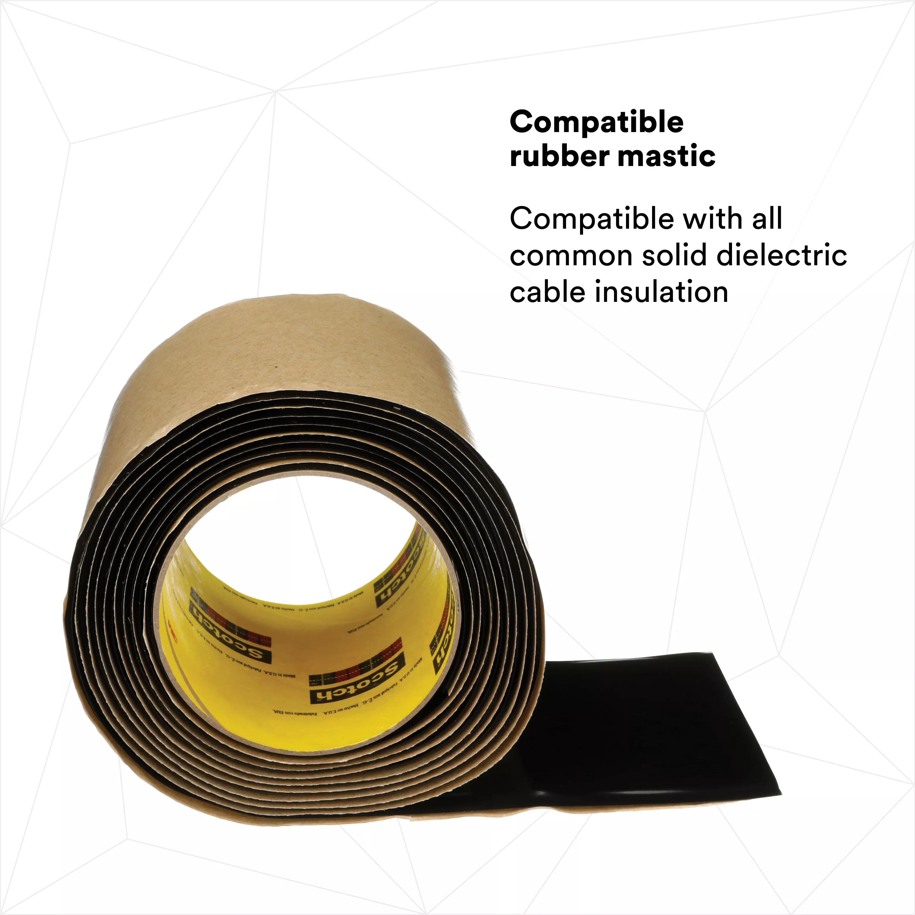 Product Number 2210-4X10FT | Scotch® Vinyl Mastic Roll 2210