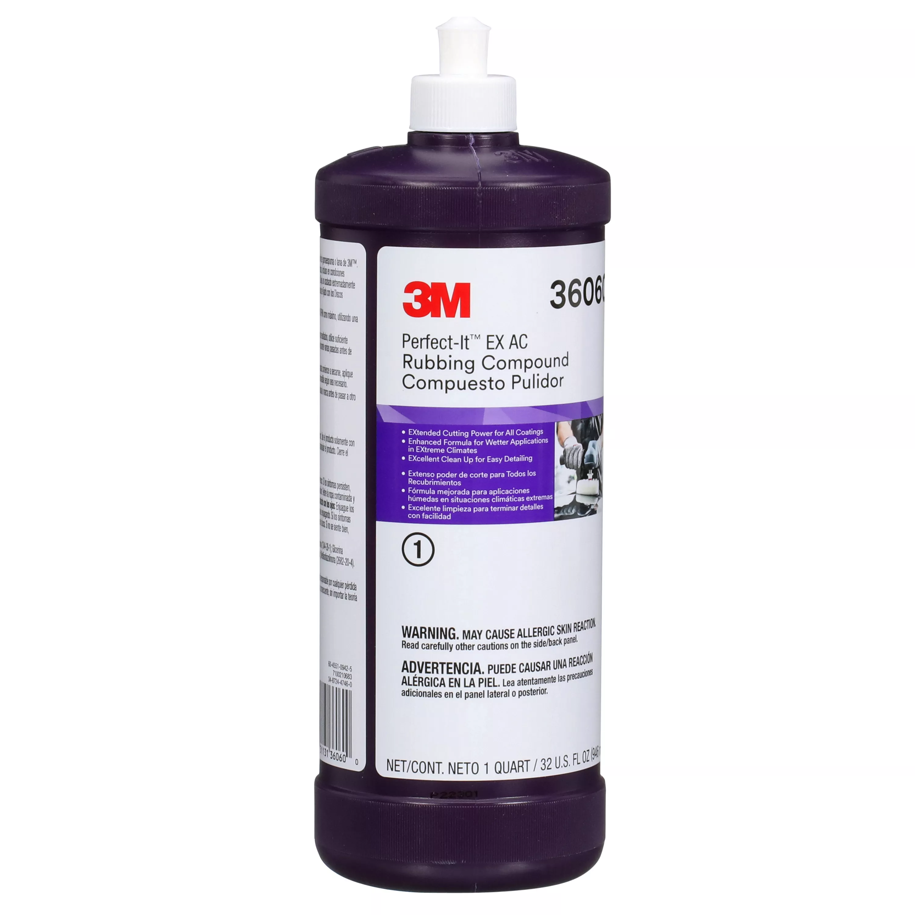 SKU 7100210683 | 3M™ Perfect-It™ EX AC Rubbing Compound