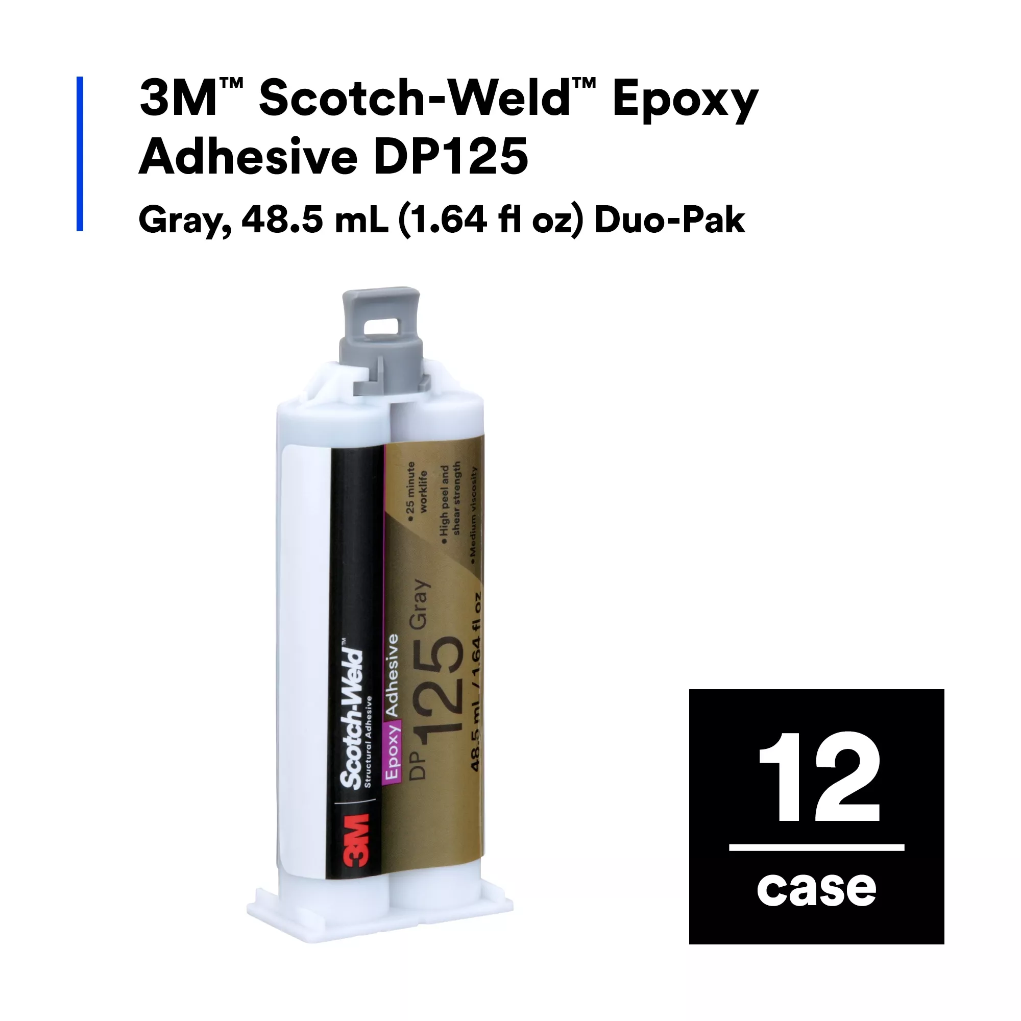 SKU 7100148735 | 3M™ Scotch-Weld™ Epoxy Adhesive DP125