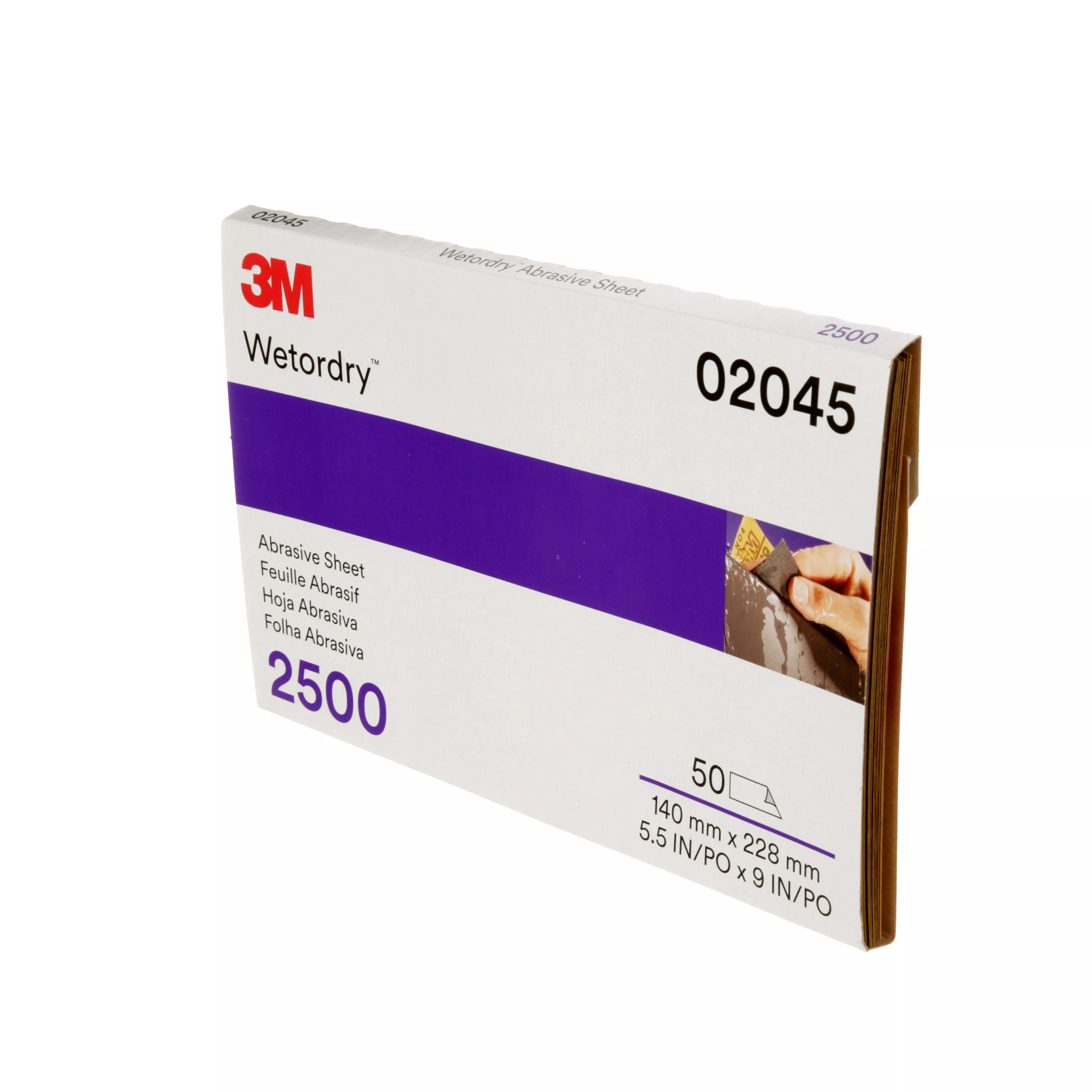 SKU 7000028117 | 3M™ Wetordry™ Abrasive Sheet 401Q