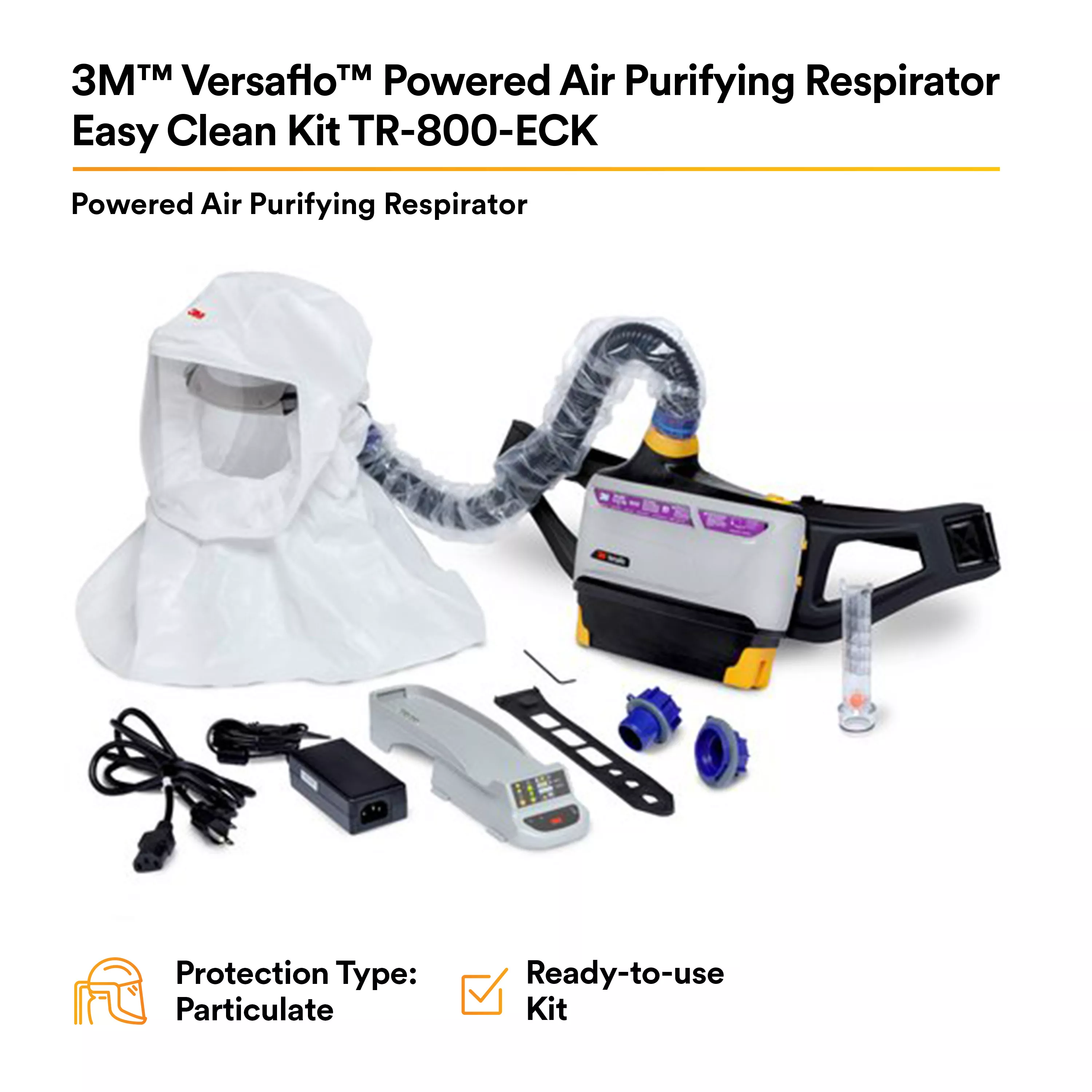 UPC 00076308942496 | 3M™ Versaflo™ Powered Air Purifying Respirator Easy Clean Kit TR-800-ECK