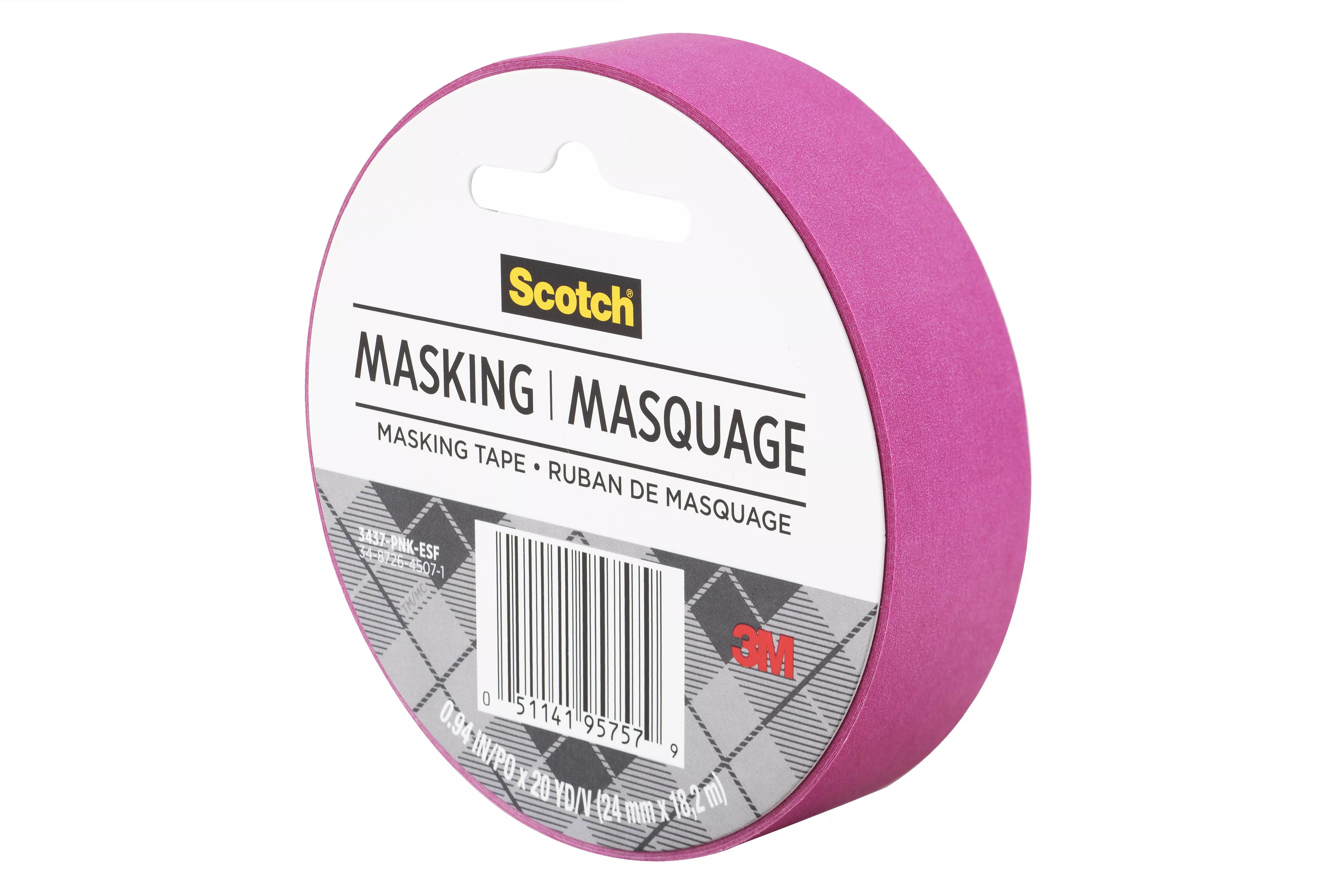 UPC 00051141957579 | Scotch® Expressions Masking Tape 3437-PNK-ESF