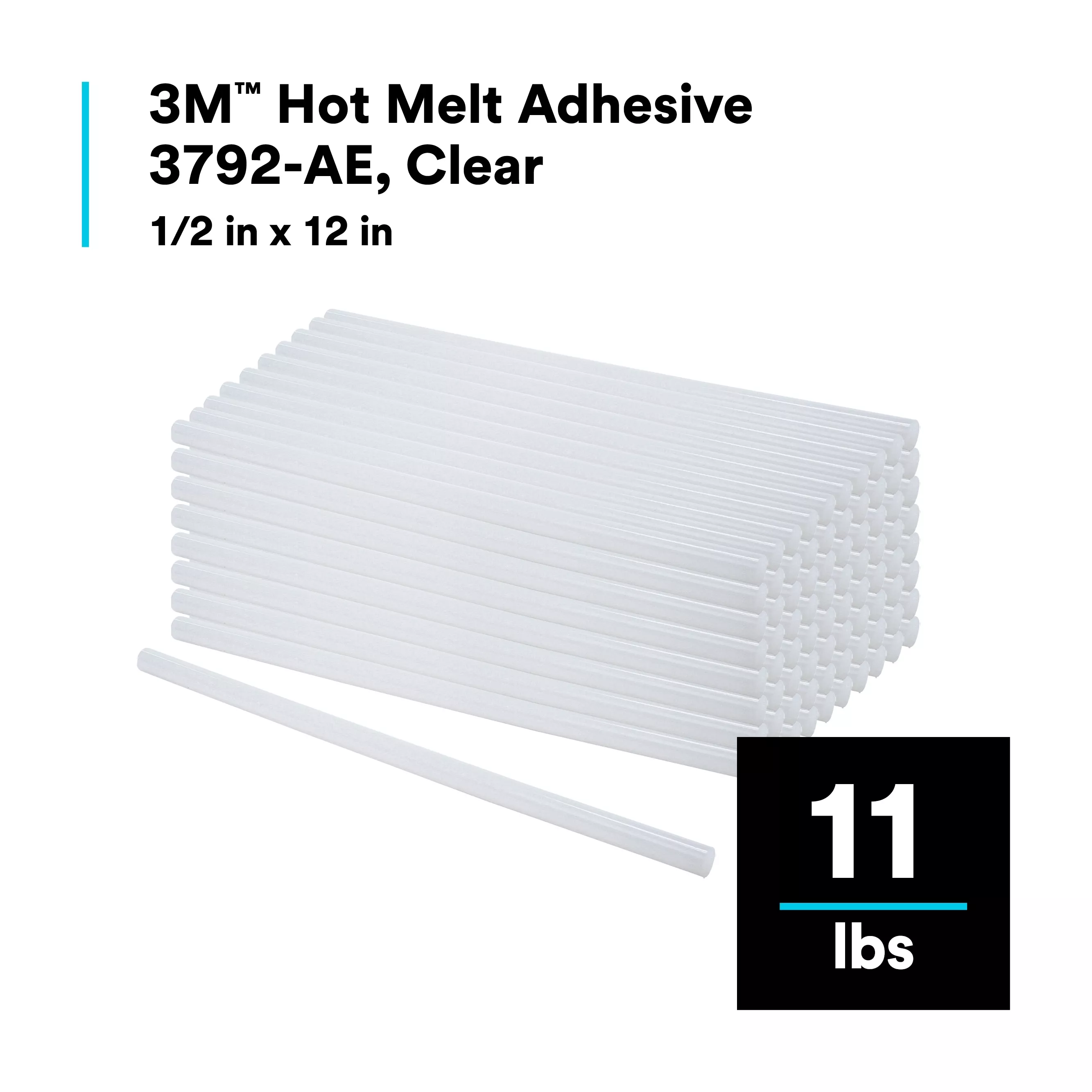 SKU 7100020335 | 3M™ Hot Melt Adhesive 3792 AE