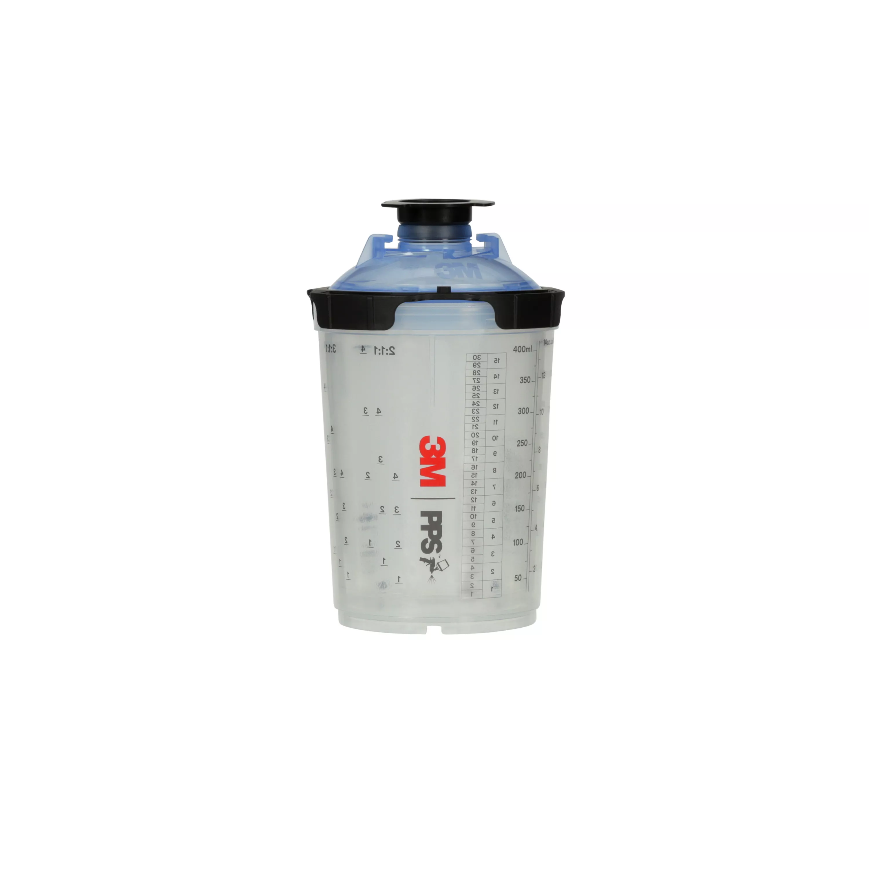 3M™ PPS™ Series 2.0 Spray Cup System Kit 26312, Midi (13.5 fl oz, 400 mL), 125 Micron Filter, 1 Kit/Case