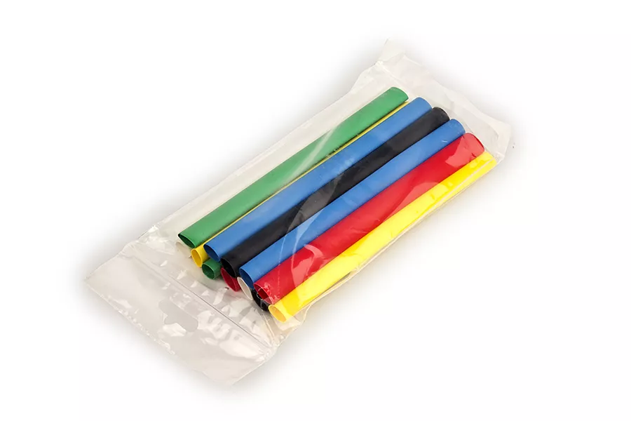 3M™ Heat Shrink Tubing Assortment Pack FP-301-3/32-Assort colors, PN 36618 3/32 in, 5 each of 7 colors, 10/case