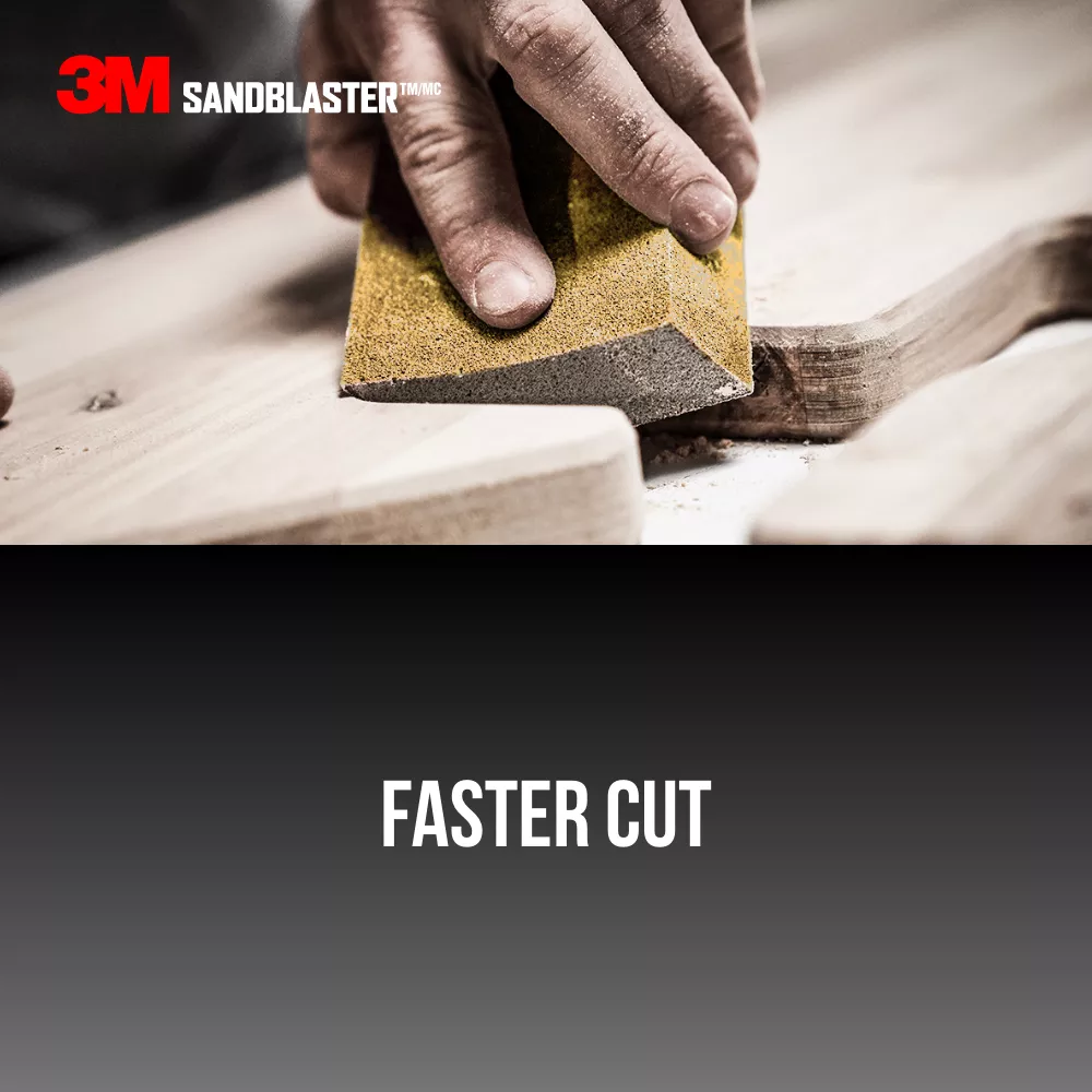 SKU 7000047820 | 3M™ SandBlaster™ Advanced Sanding Sanding Sponge