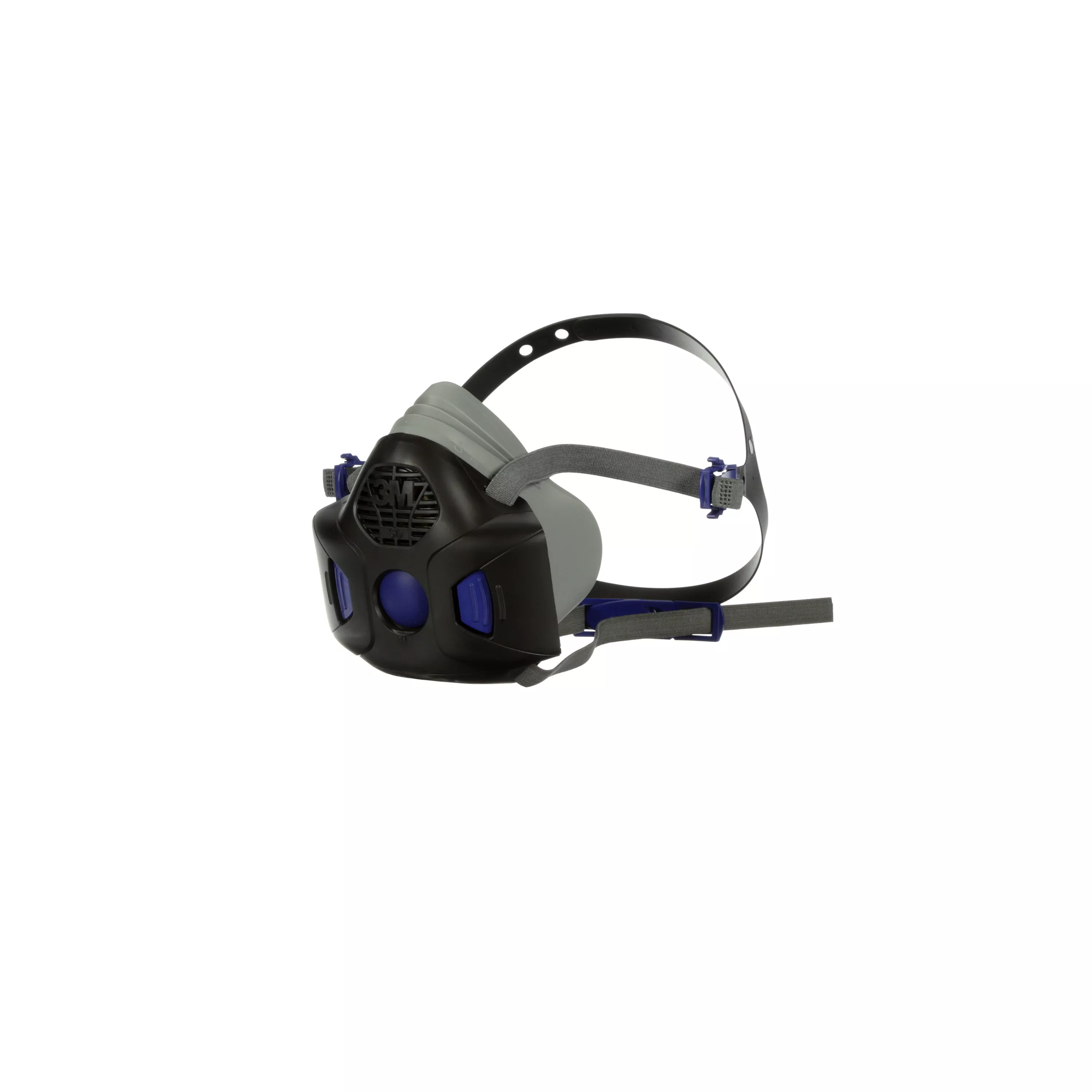 Product Number HF-801SD | 3M™ Secure Click™ Half Facepiece Reusable Respirator with Speaking
Diaphragm HF-801SD