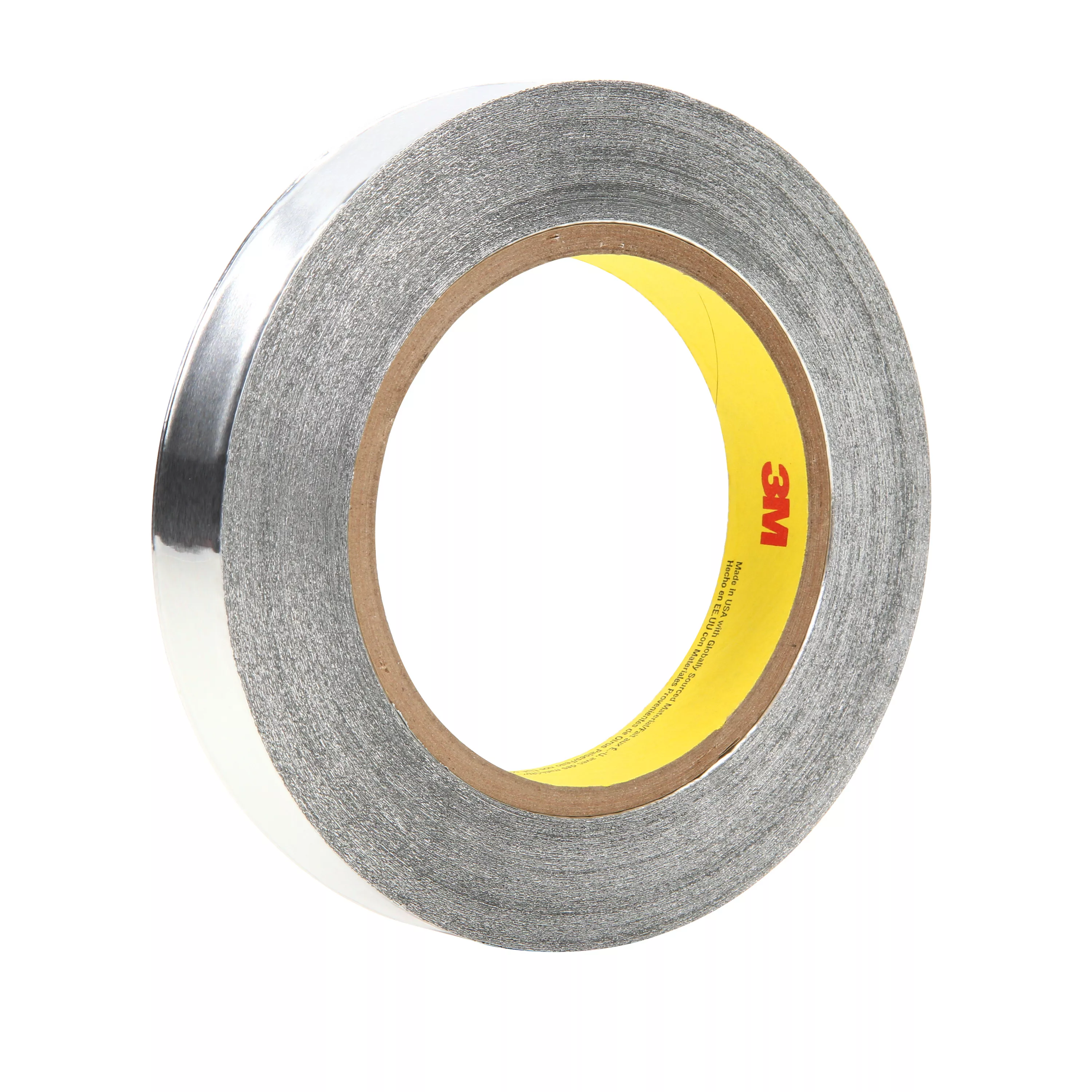 3M™ Aluminum Foil Tape 425, LT80, Silver, 3/4 in x 60 yd, 4.6 mil, 64
Roll/Case