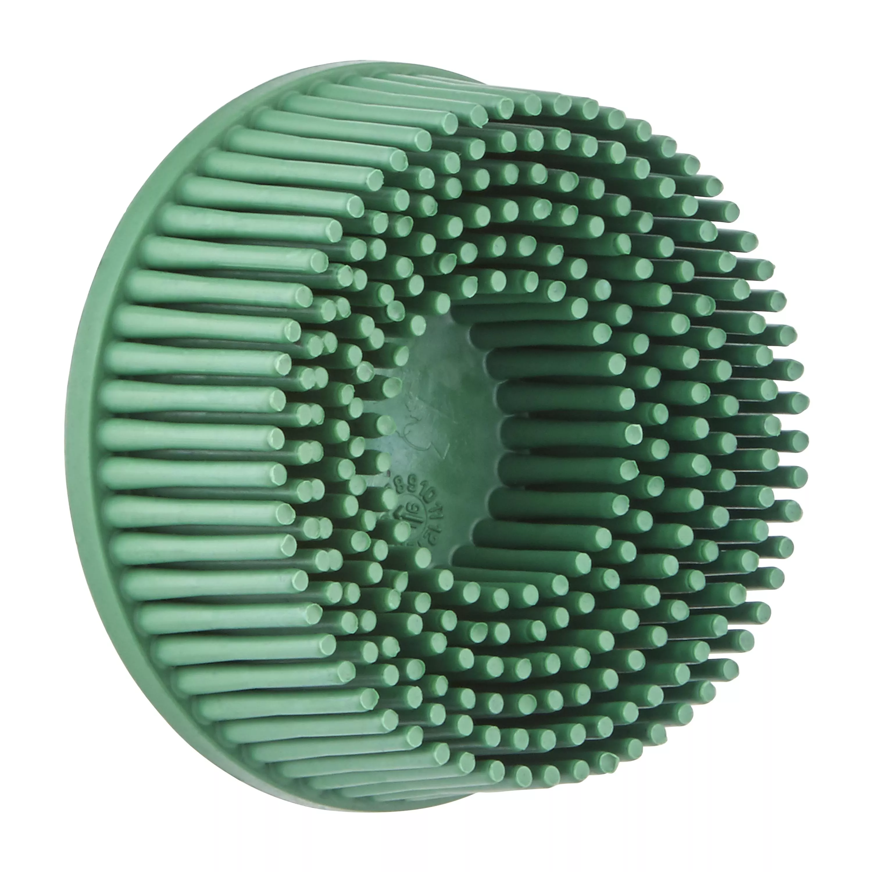 Scotch-Brite™ Roloc™ Bristle Disc, RD-ZB, 50, TR, Green, 2 in x 5/8 in,
Tapered, 10/Carton, 40 ea/Case