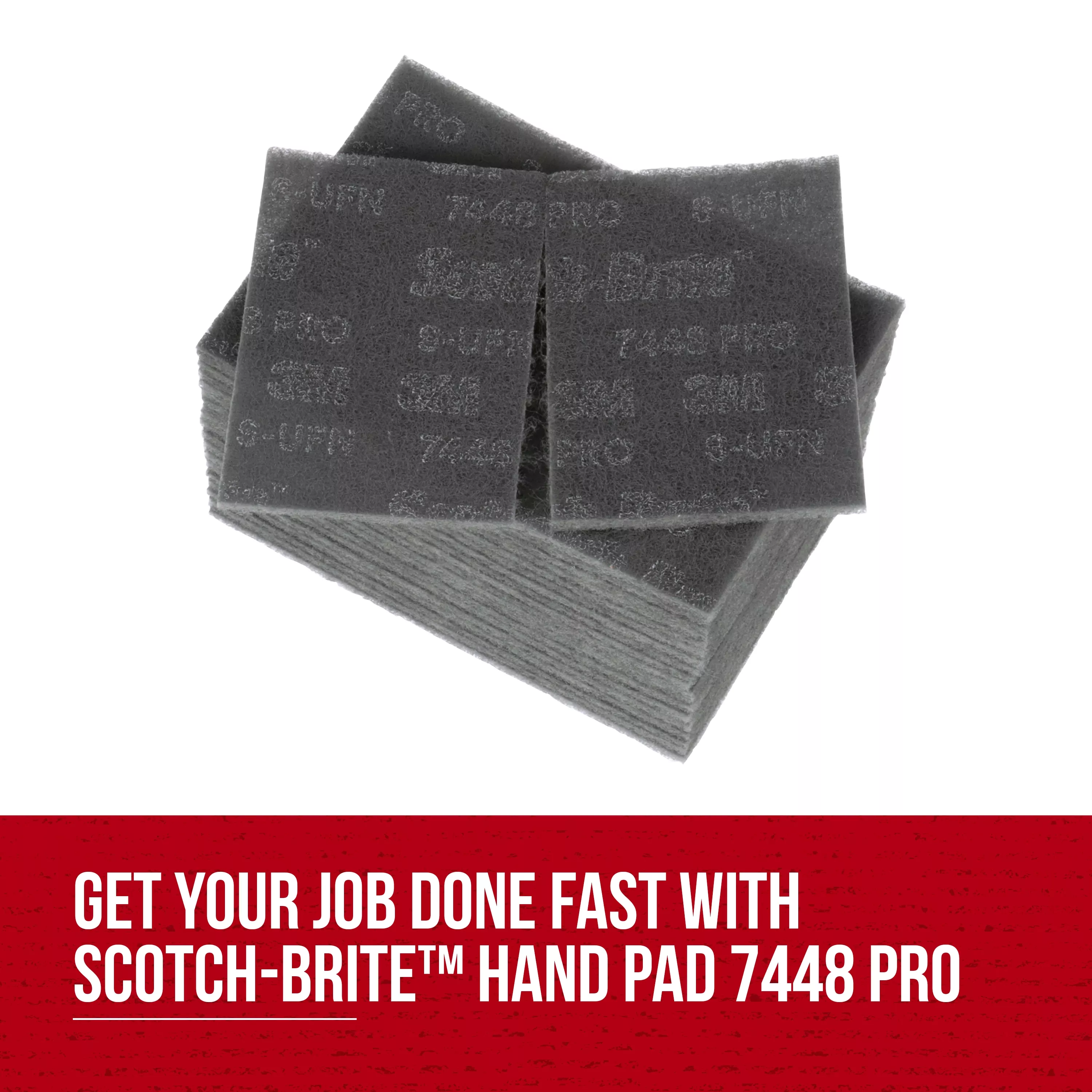 SKU 7100023340 | Scotch-Brite™ Hand Pad 7448 Pro