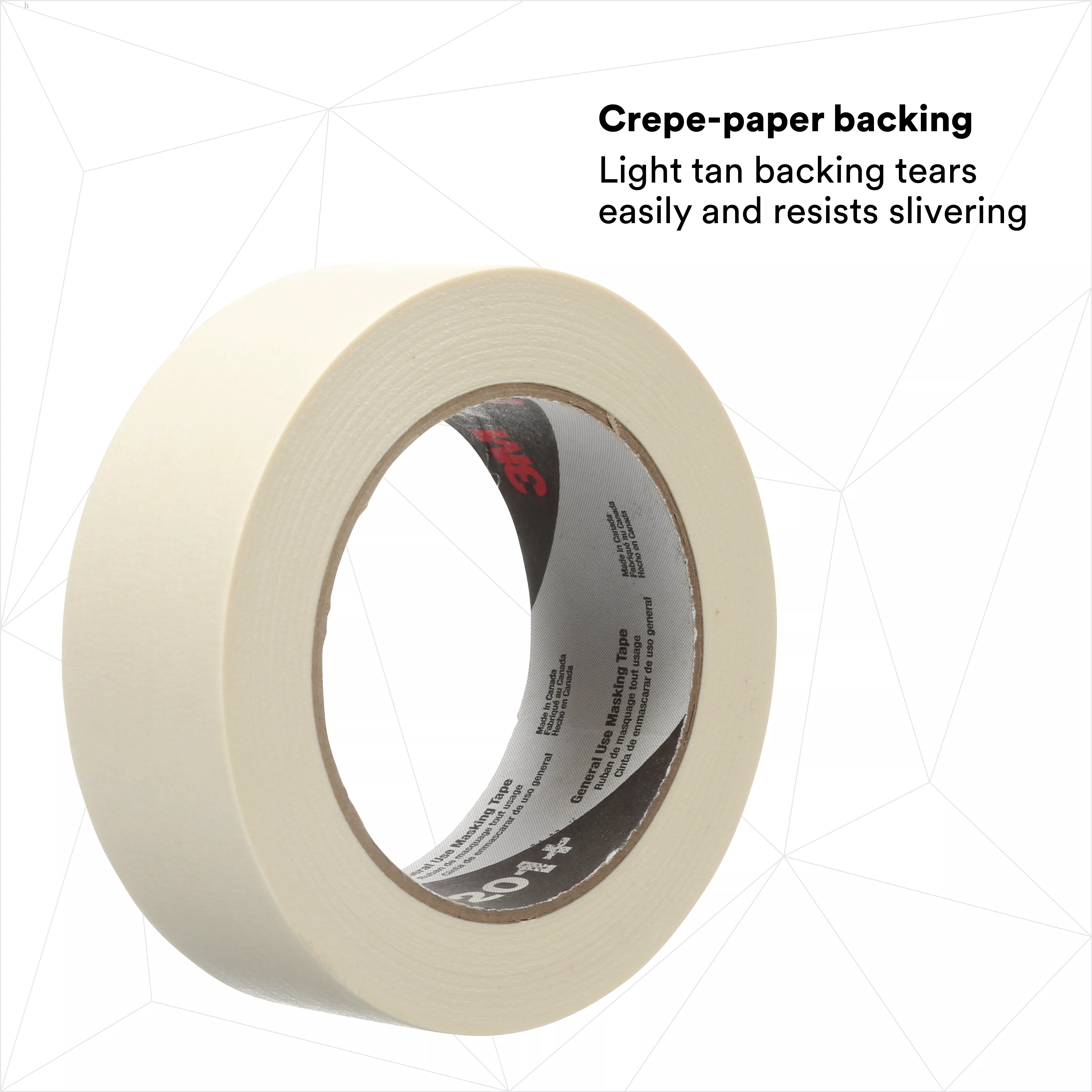 SKU 7000124882 | 3M™ General Use Masking Tape 201+