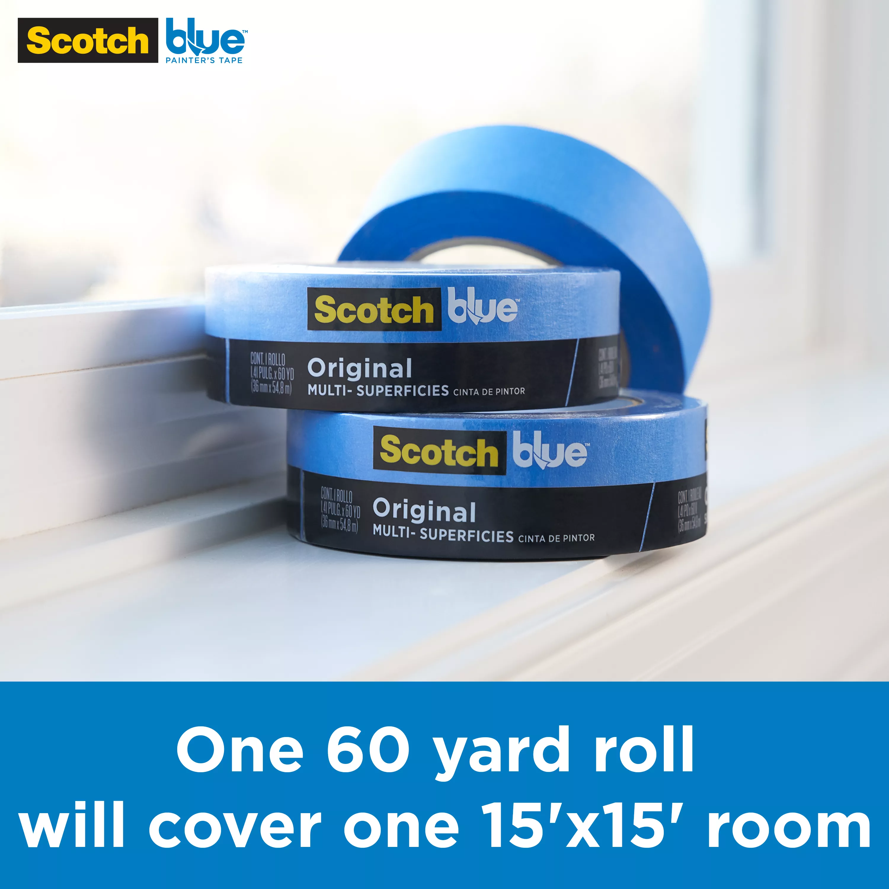 SKU 7100185196 | ScotchBlue™ Original Painter's Tape 2090-36AP6