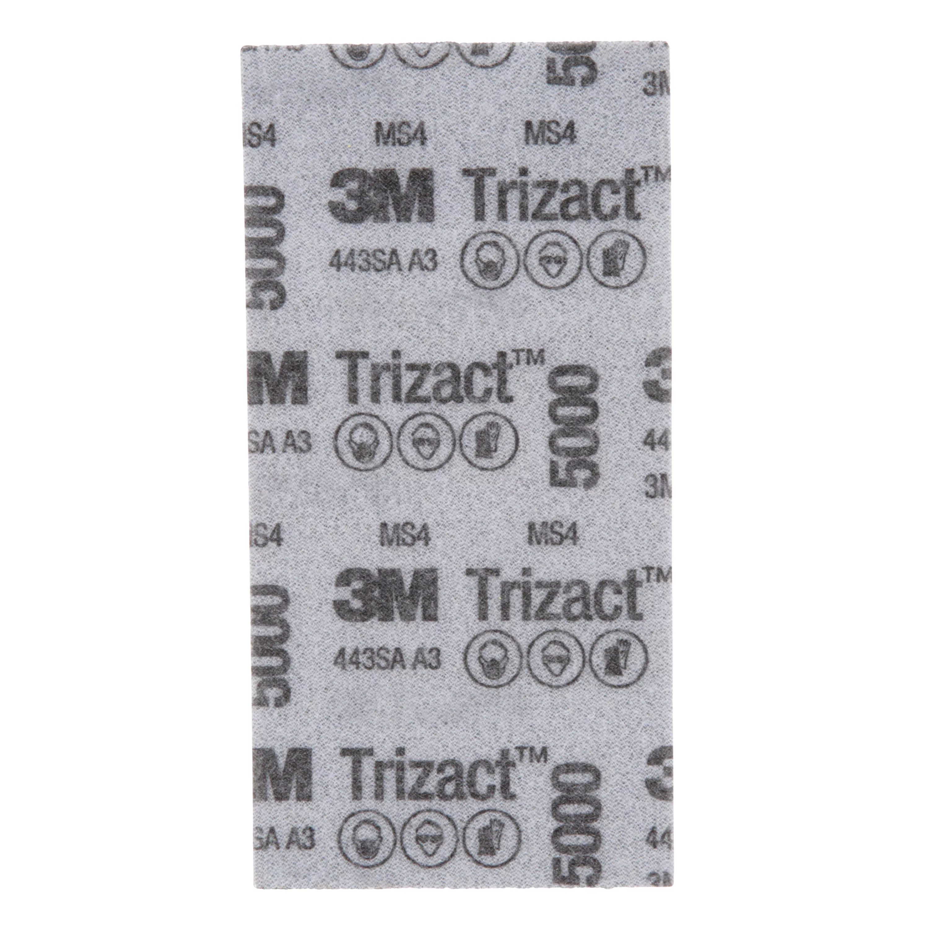 SKU 7000120135 | 3M™ Trizact™ Hookit™ Foam Abrasive 5000 Sheet 443SA