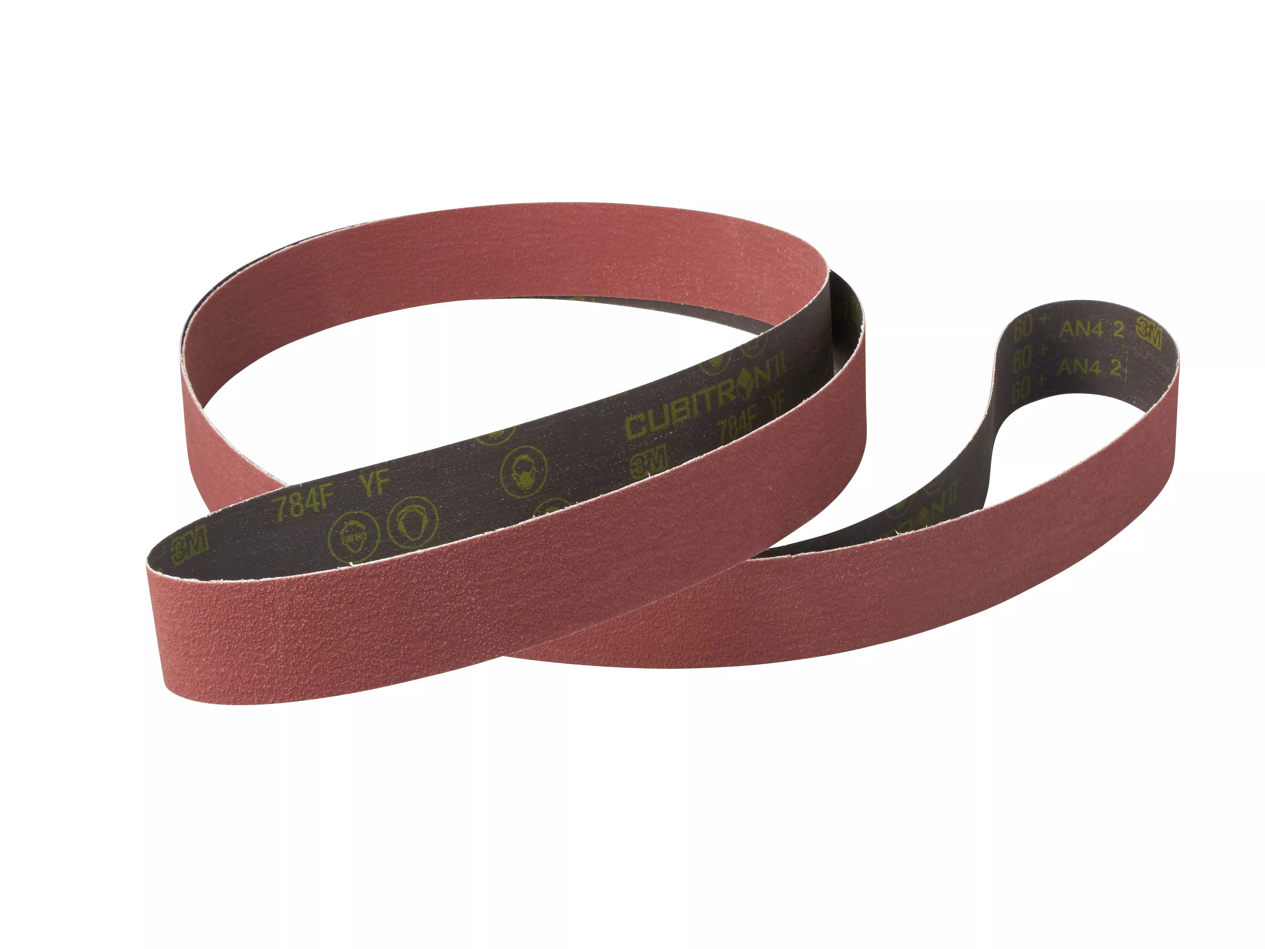 3M™ Cubitron™ ll Cloth Belt 784F, 60+ YF-weight, 2 in x 72 in, Film-lok,
Single-flex, 25/Pac, 50 ea/Case