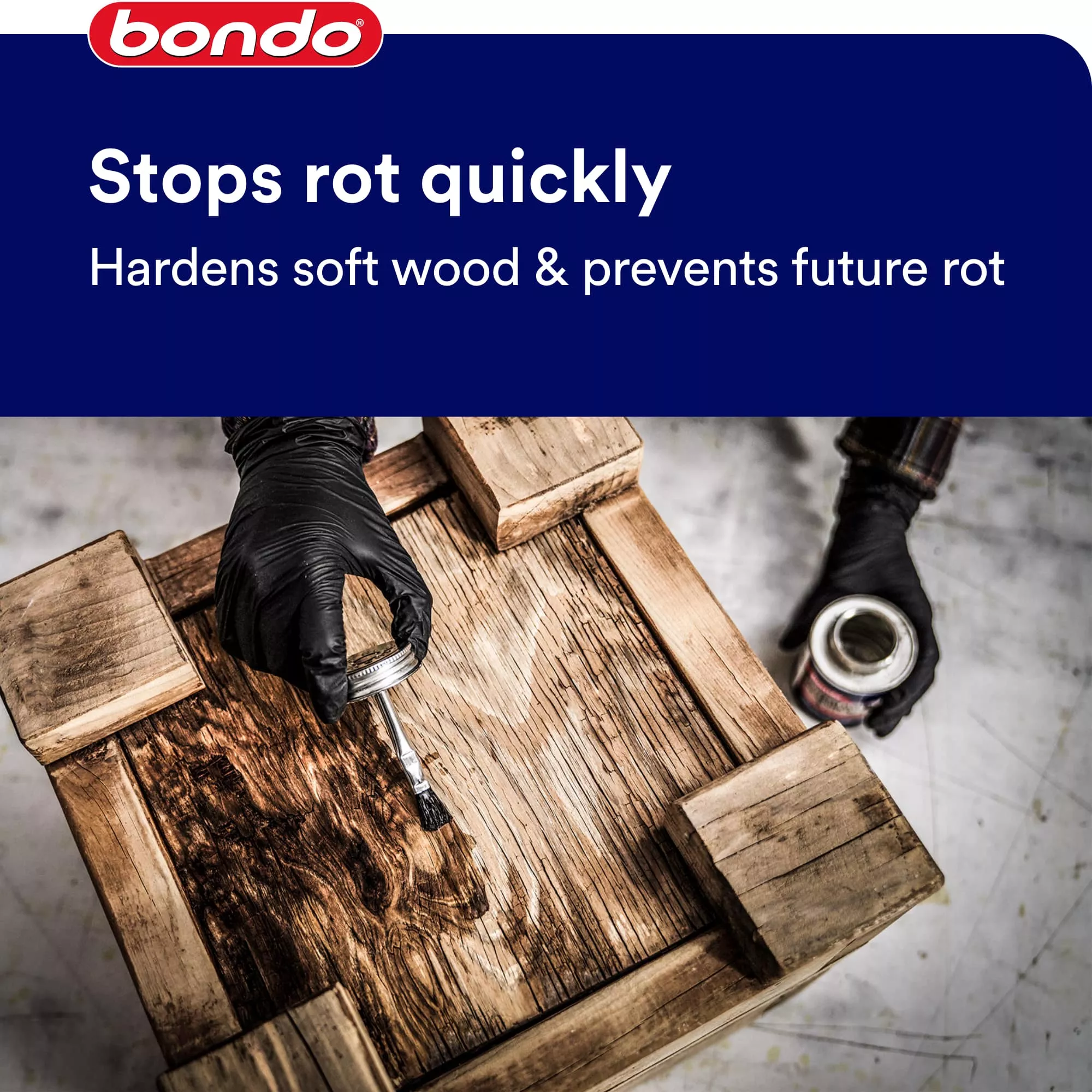 SKU 7010412222 | Bondo® Rotted Wood Restorer