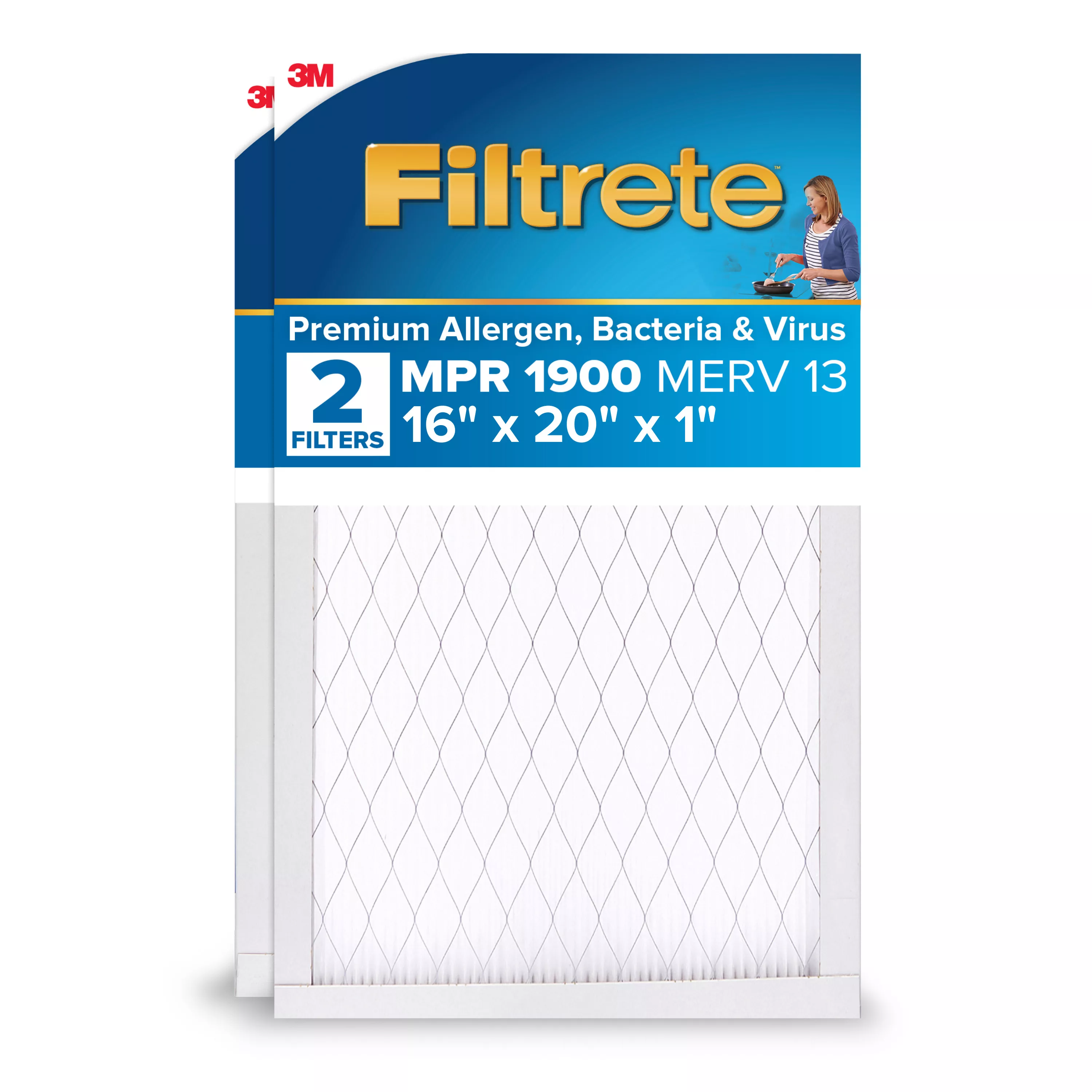 SKU 7100212148 | Filtrete™ Ultimate Allergen Reduction Filter UT00-2PK-1E